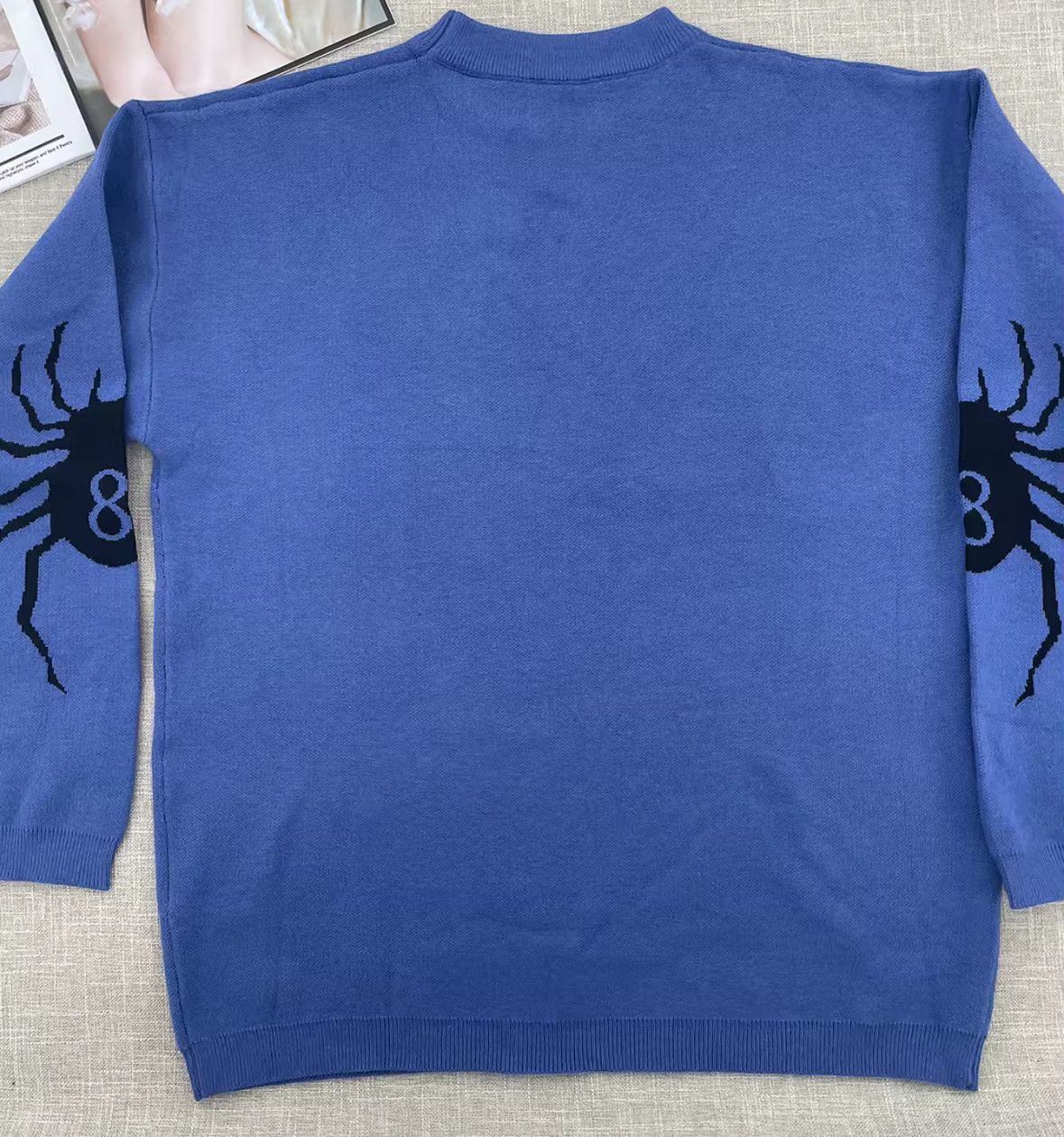 Japanese Brand Y2K Vintage Anime Spider Girl Blue Long Sleeve T-Shirt Size US L / EU 52-54 / 3 - 6 Thumbnail