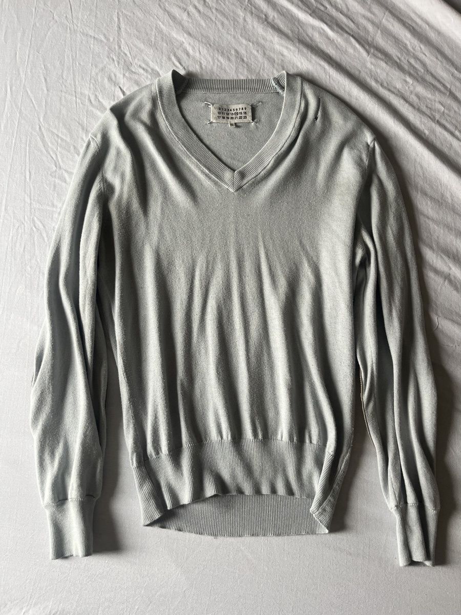 Maison Margiela MAISON MARGIELA BABY BLUE PADDED LONGSLEEVE Size US M / EU 48-50 / 2 - 1 Thumbnail