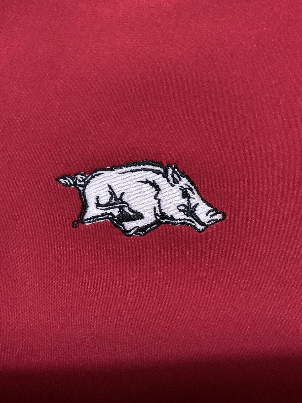 Weatherproof WP Golf Tech Arkansas Razorbacks 1/4 Zip Pullover Jacket Size US L / EU 52-54 / 3 - 5 Thumbnail