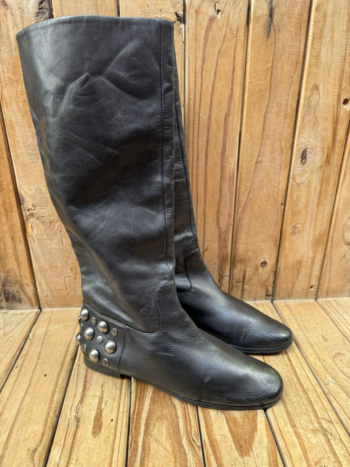 Gucci Gucci black women’s leather boots sz EUR 35.5 USA 5.5 Size US 5.5 / IT 35.5 - 11 Thumbnail