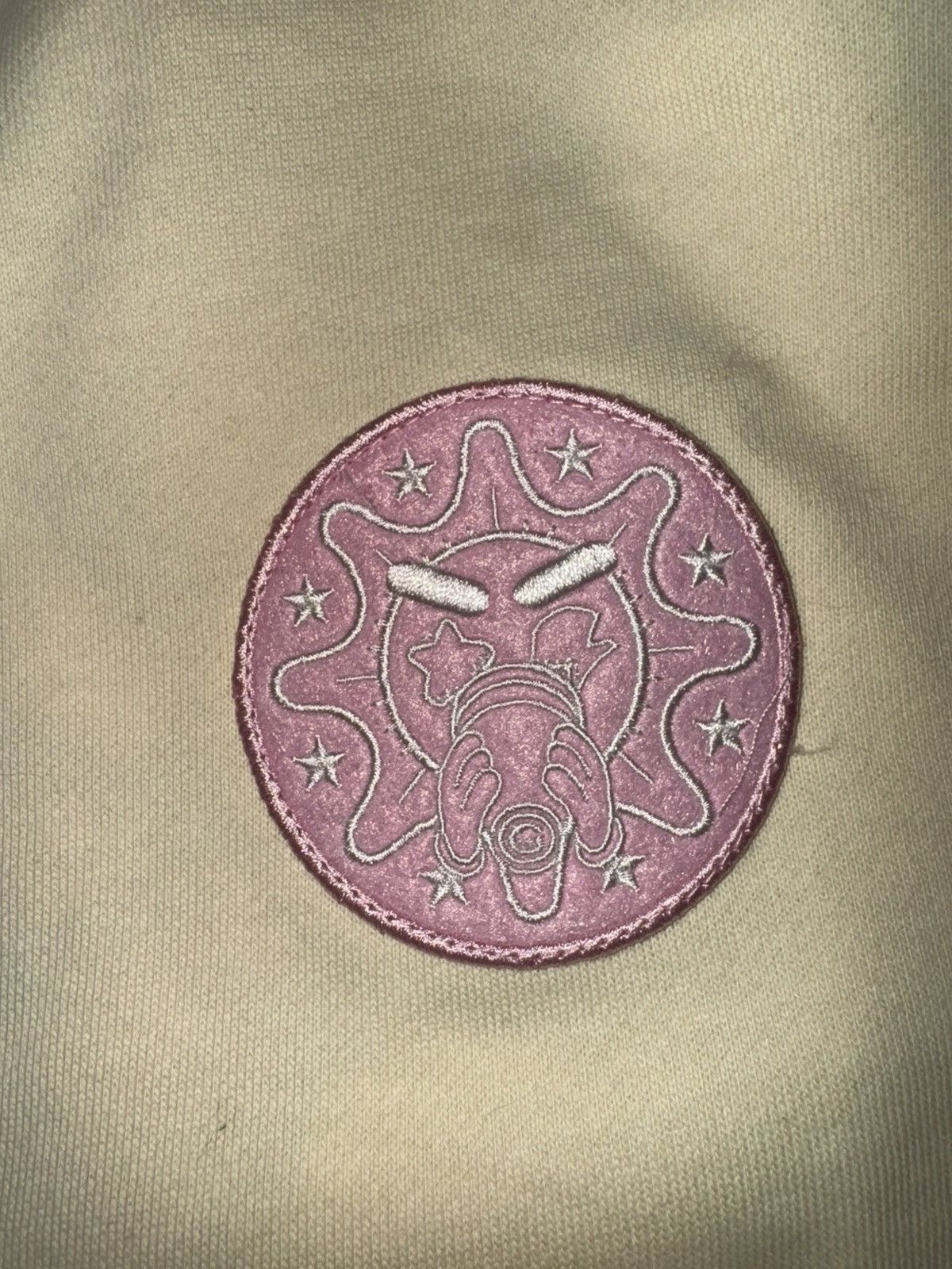 Glo Gang P Glo Man Zip Hoodie (Pastel Yellow/Pink/Blue) Size US XL / EU 56 / 4 - 4 Thumbnail