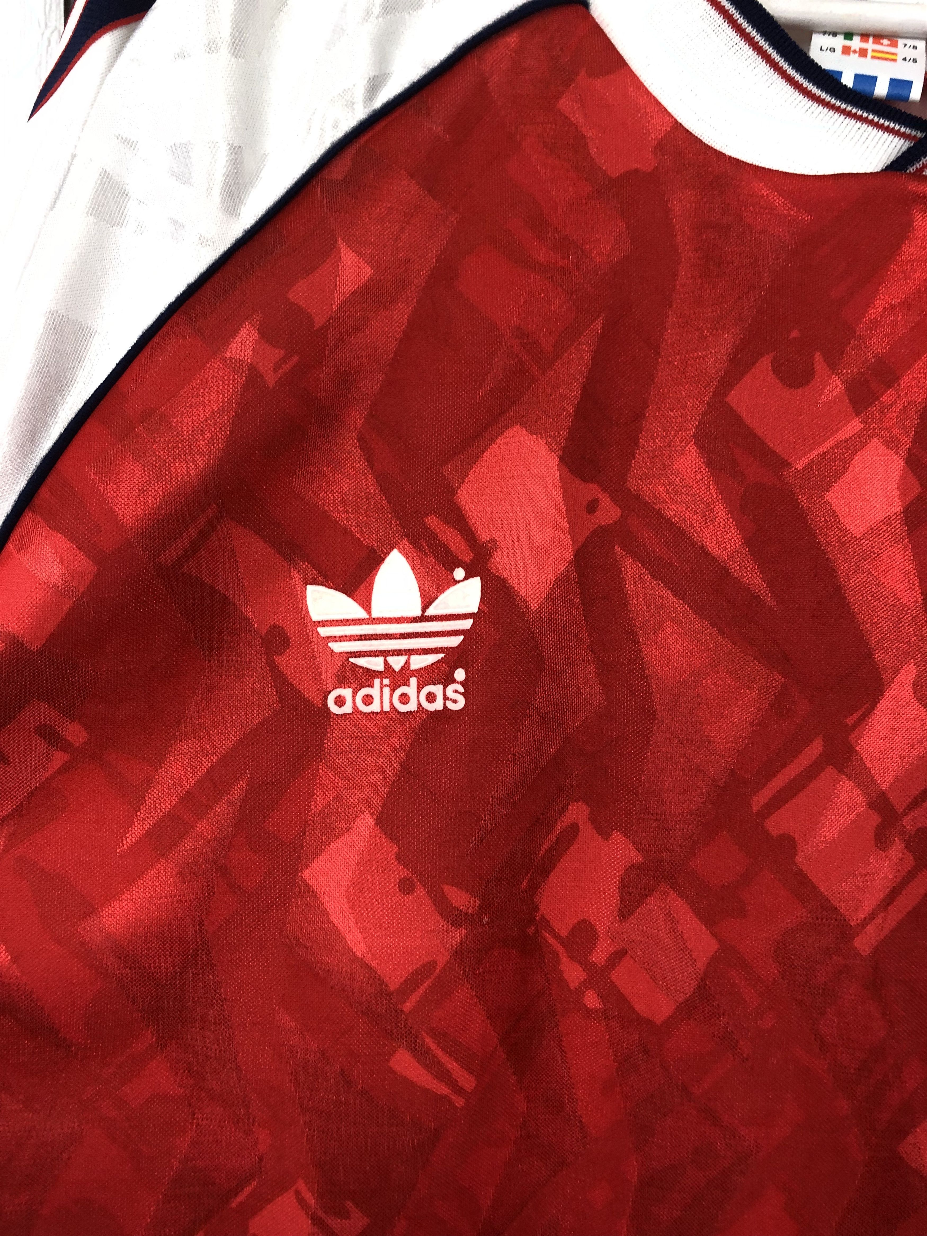 Adidas Vintage 90's Arsenal Football Template Shirt Soccer Jersey Size US L / EU 52-54 / 3 - 3 Thumbnail