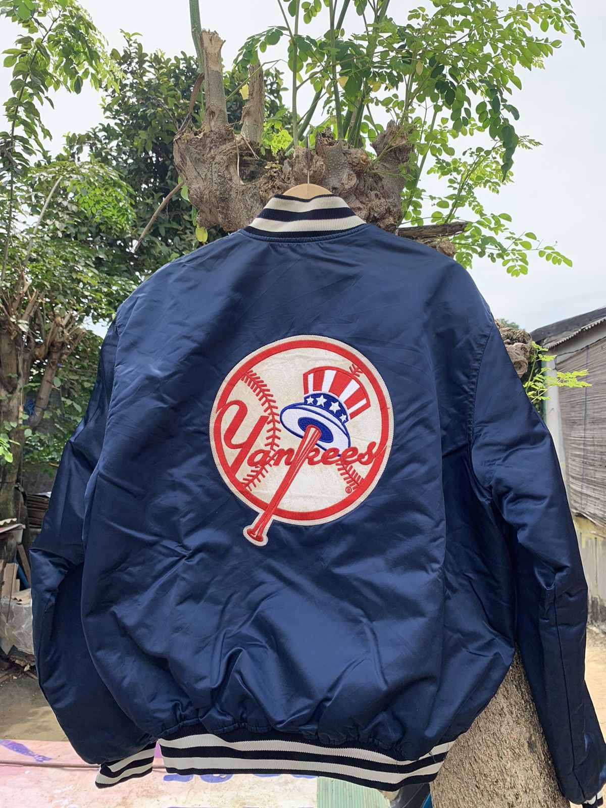 New York Yankees × Starter STARTER VARSITY NEW YORK YANKEES Size US XL / EU 56 / 4 - 2 Thumbnail