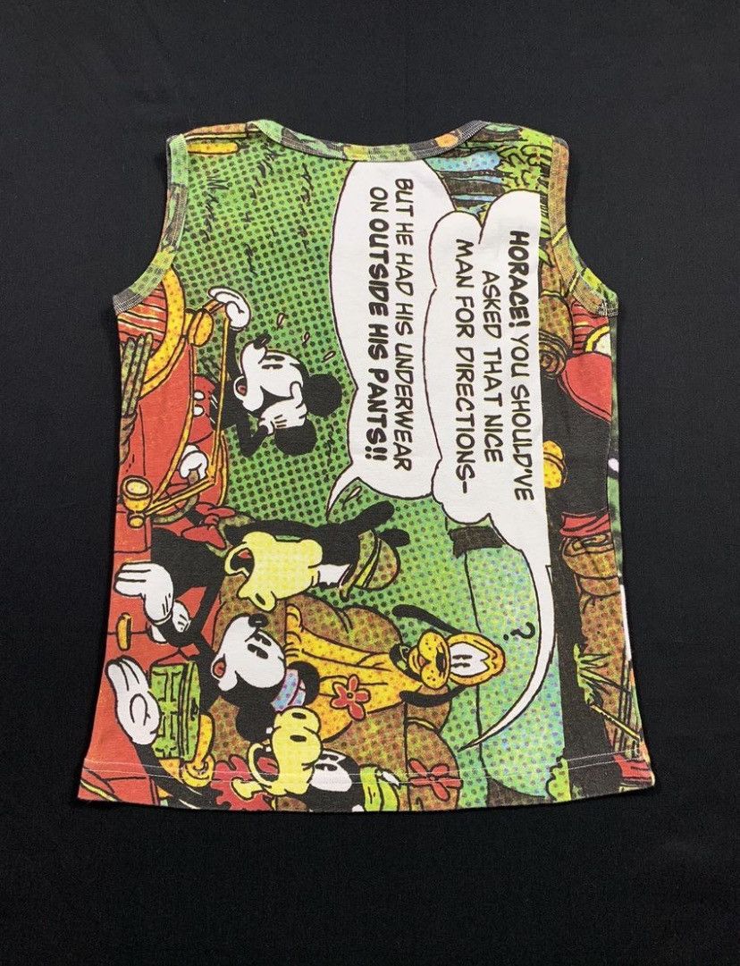 Hysteric Glamour Y2k Vintage Mickey All Over Print Tank Top Size US M / EU 48-50 / 2 - 4 Thumbnail