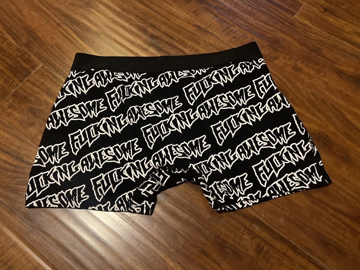 Fucking Awesome FA stamp logo boxer brief shorts Size US 32 / EU 48 - 4 Thumbnail