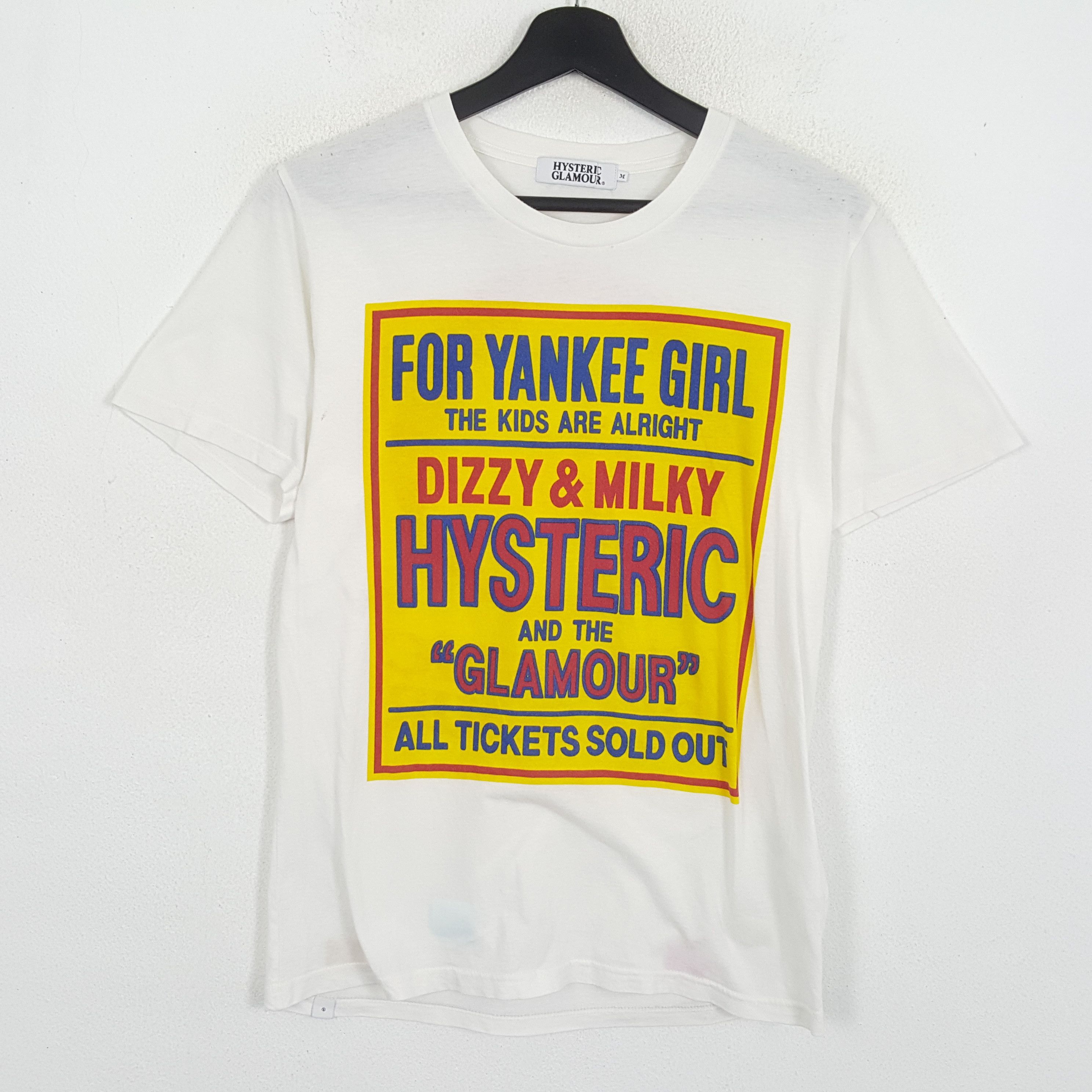 Hysteric Glamour × Japanese Brand × Vintage HYSTERIC GLAMOUR Japanese Brand Custom Art Style Tshirt Size US M / EU 48-50 / 2 - 3 Thumbnail