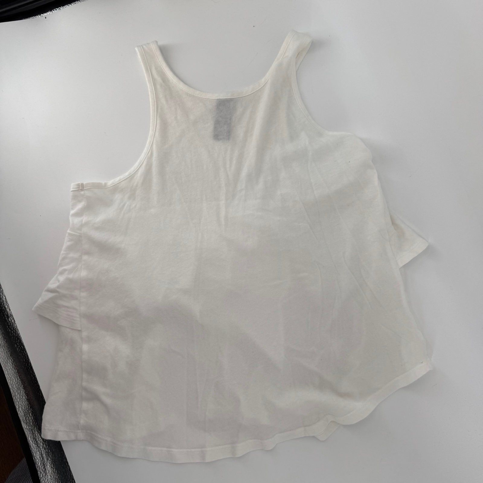 Other BOBI Ruffle Back Tank Top White XS Size XS / US 0-2 / IT 36-38 - 2 Thumbnail