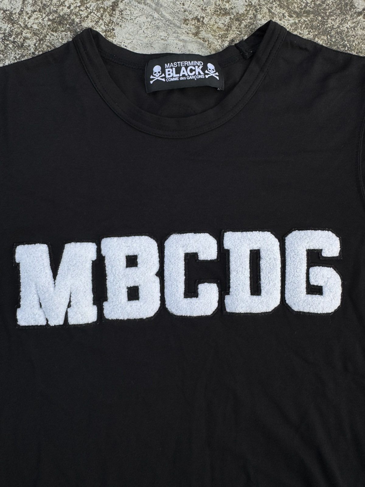 Comme des Garcons Black Mastermind Japan x CDG Black tee Size US M / EU 48-50 / 2 - 4 Thumbnail