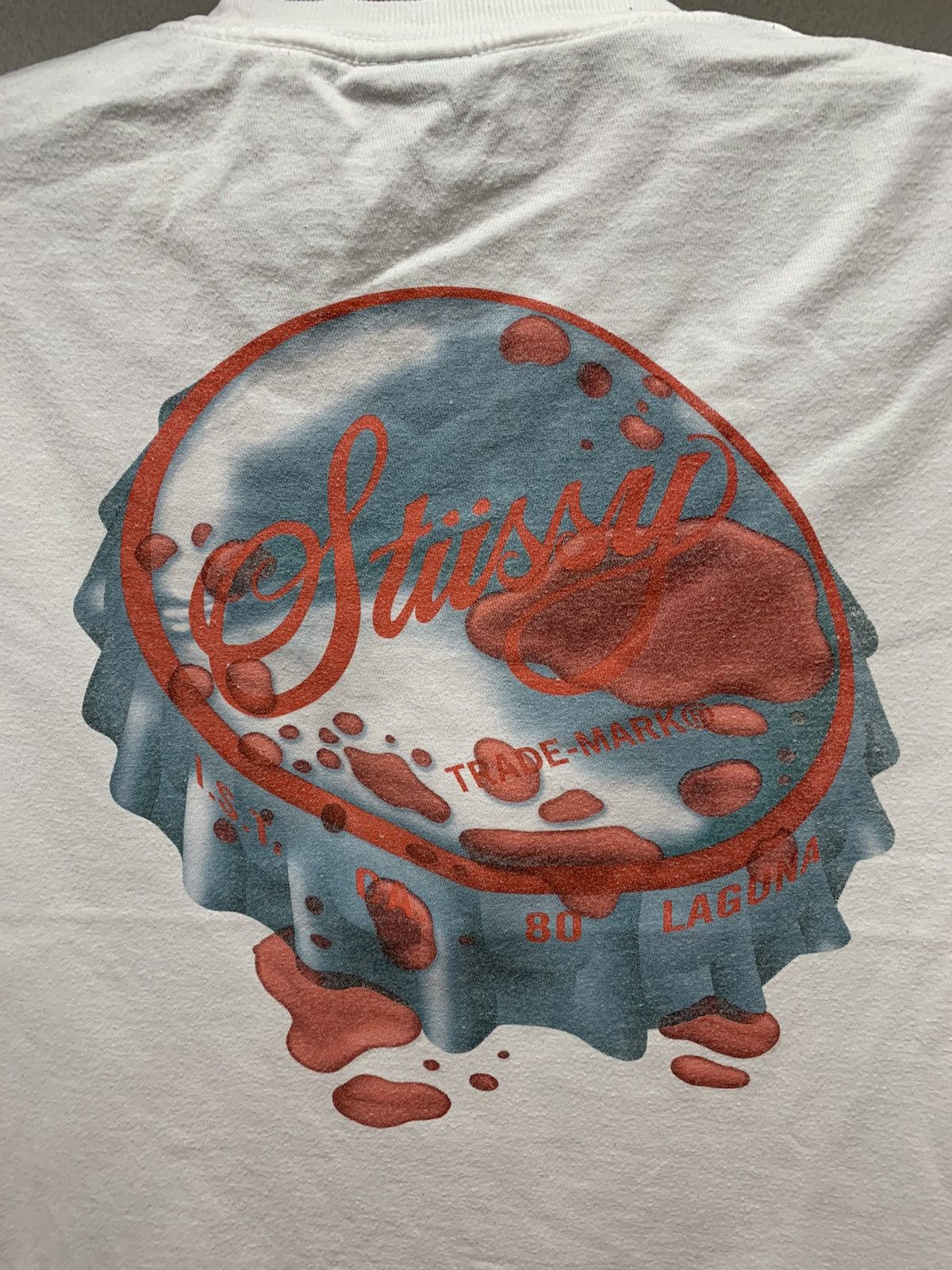 Stussy Stussy ColaCola vintage big logo white t-shirt oversized M Size US M / EU 48-50 / 2 - 11 Thumbnail