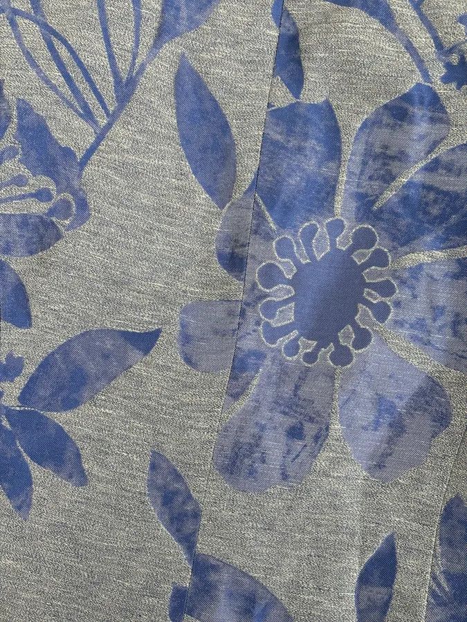 SS2011 Armani Collezioni Grey & Blue Floral Blazer Jacket