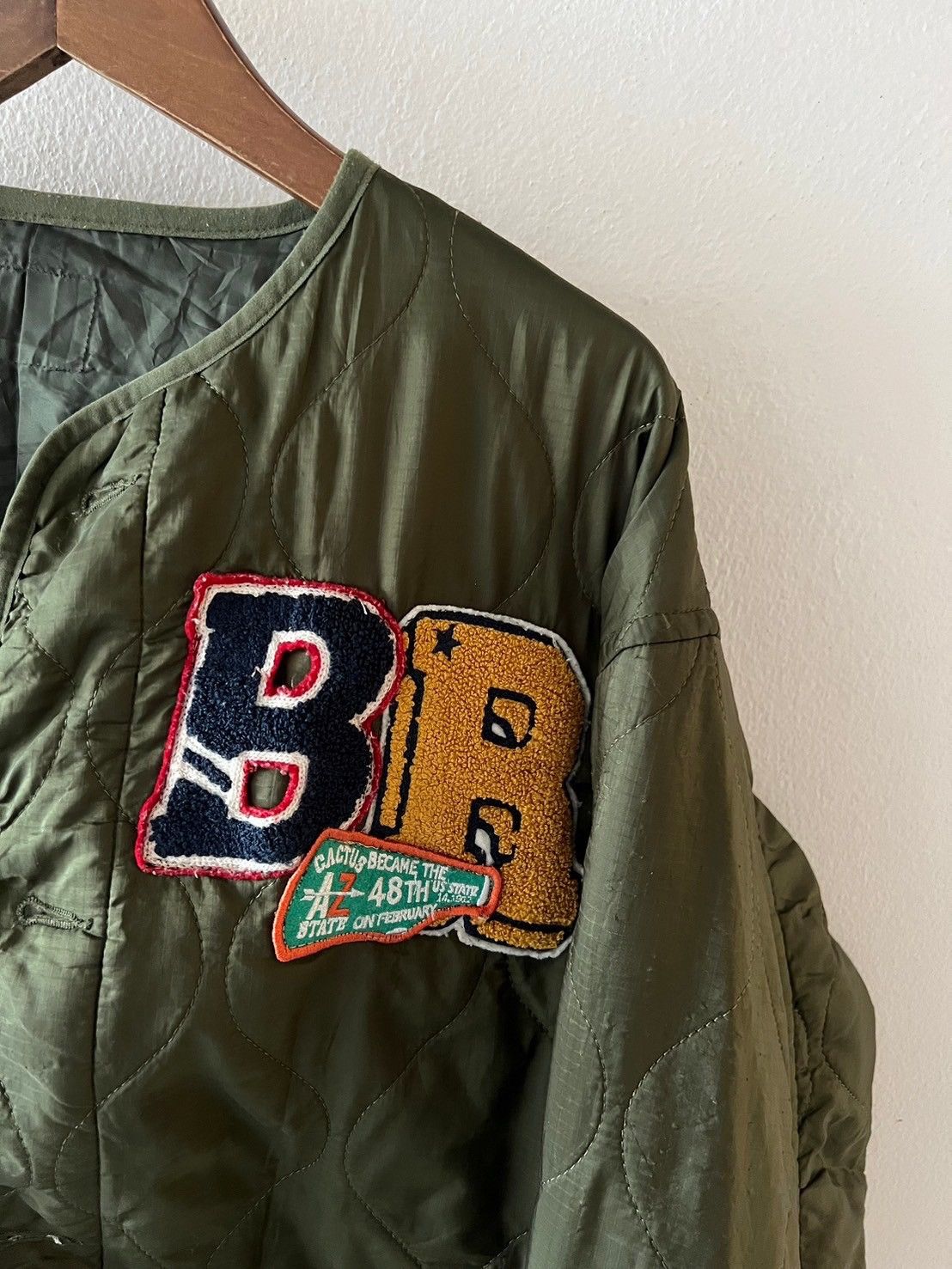 Vintage Reworked Vintage Military Jacket Liner x NY Size US S / EU 44-46 / 1 - 8 Thumbnail