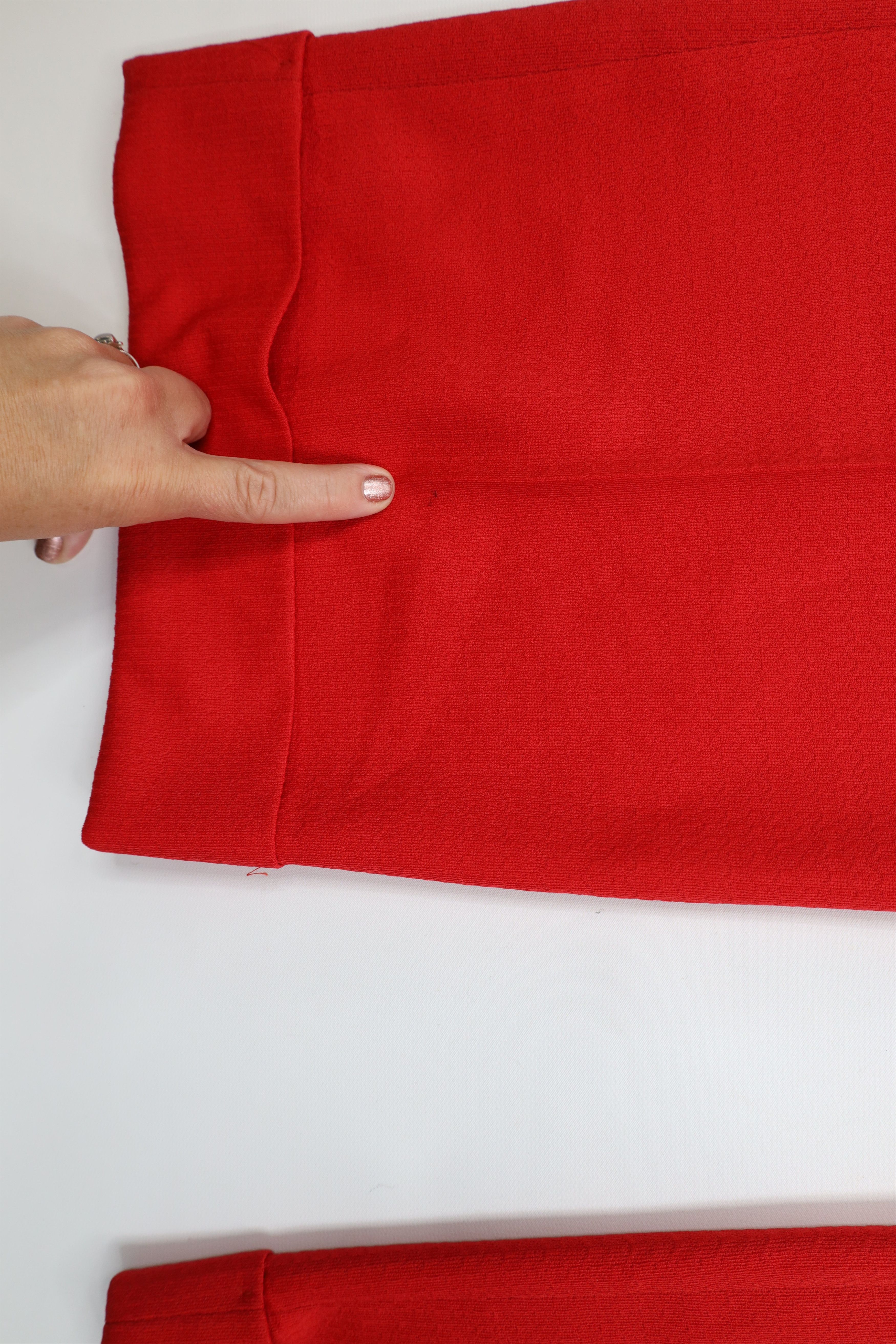 Vintage Vintage 60s 70s Streetwear Bell Bottoms Chino Pants Red USA Size US 36 / EU 52 - 5 Thumbnail