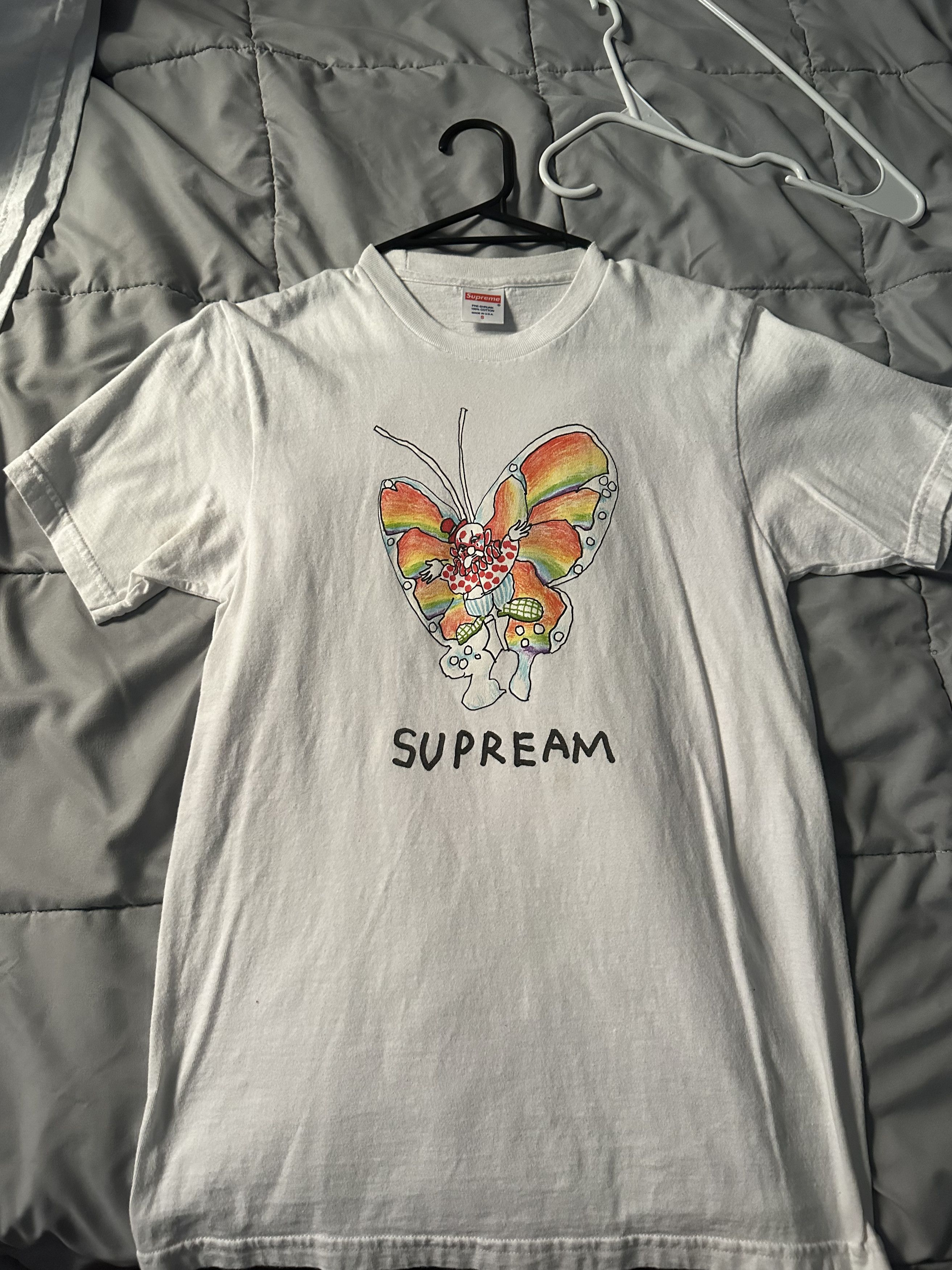 Supreme butterfly tee online