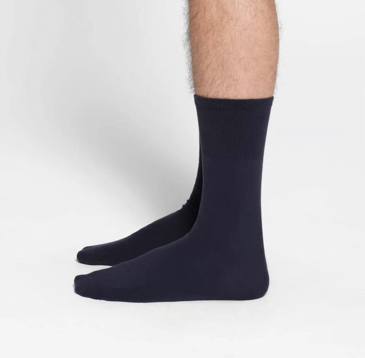 Skim Milk Skims Men’s DAY SOCK 3‑Pack – High‑Crew Dress Socks Size ONE SIZE - 3 Thumbnail