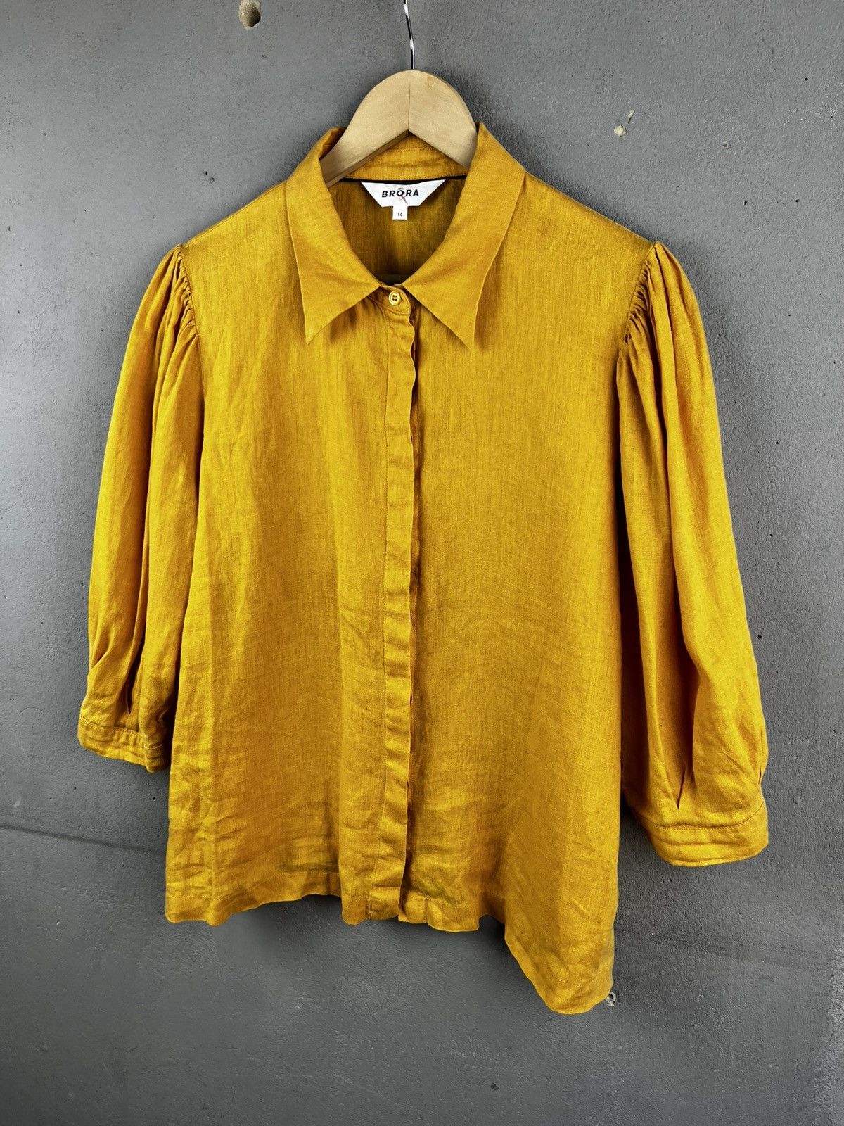 OSKA Brora button shirt Size XL / US 12-14 / IT 48-50 - 4 Thumbnail