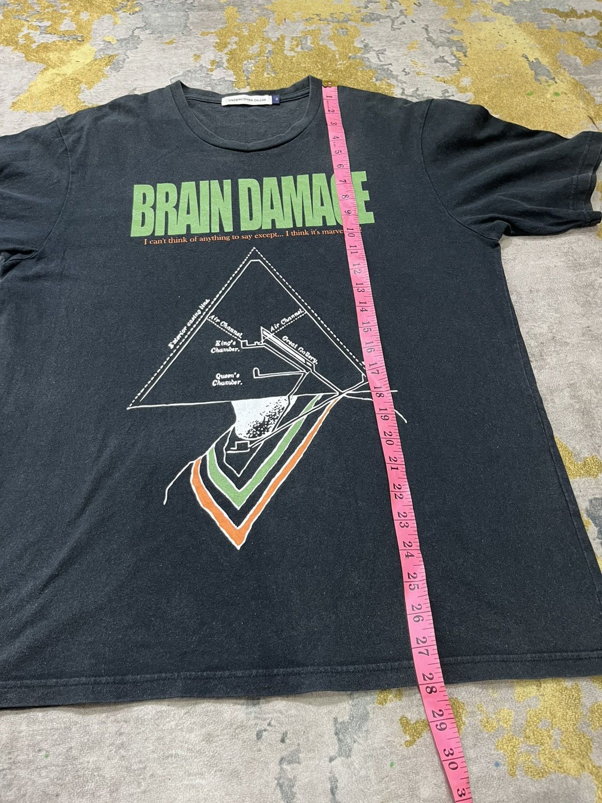 Undercover Undercover Brain Damage Sunfaded Tshirt Size US M / EU 48-50 / 2 - 11 Thumbnail