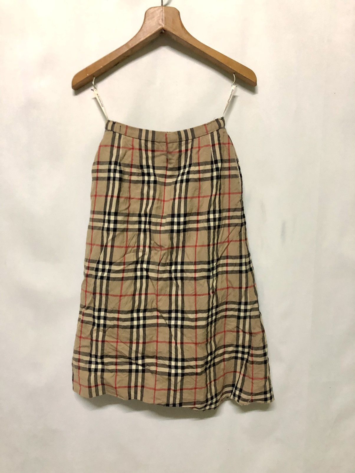 Burberry × Vintage Burberrys Nova Check Skirt Size 24" / US 00 / IT 34 - 3 Thumbnail