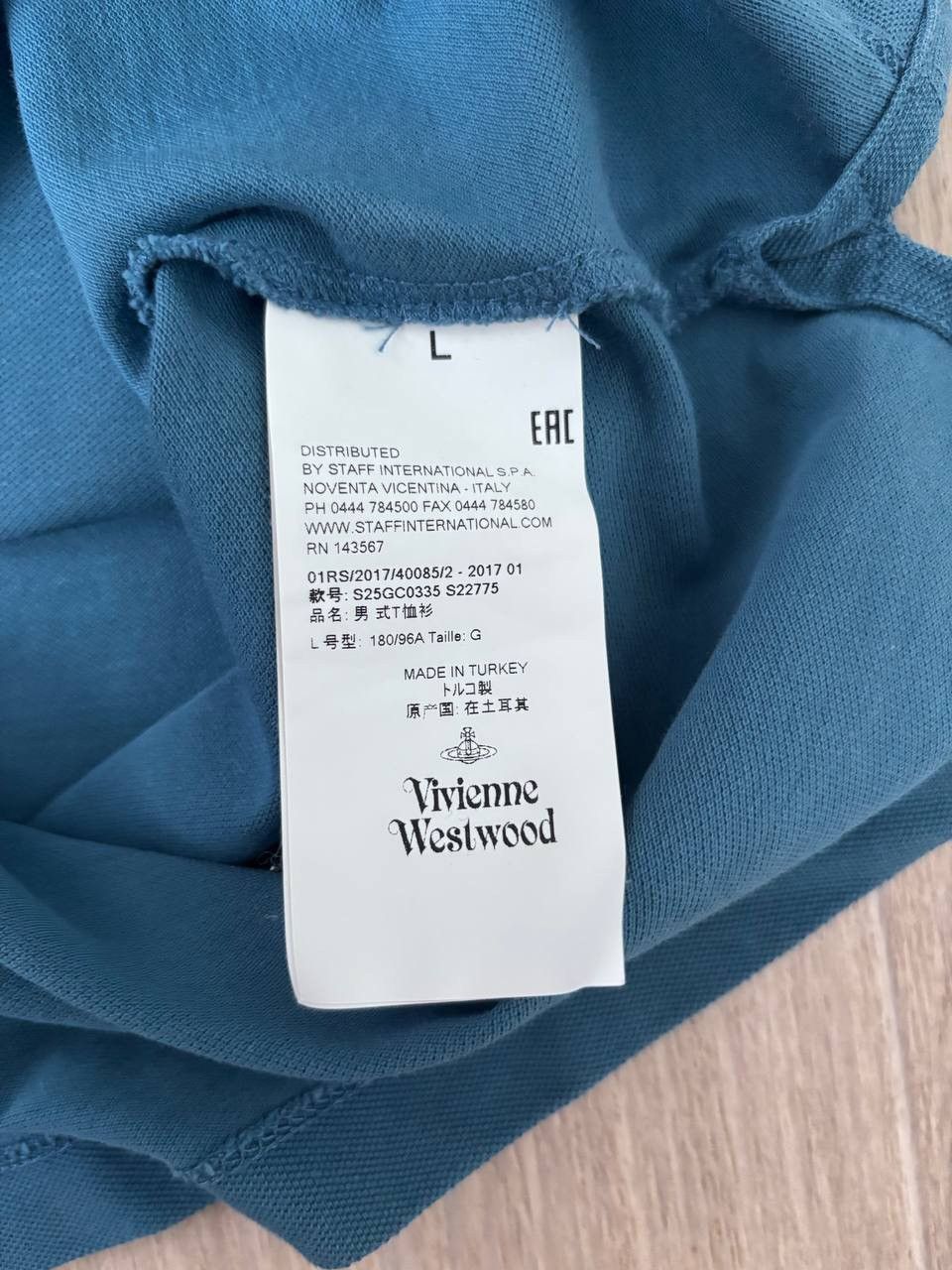 Vivienne Westwood Vivienne Westwood polo shirt rare Size US L / EU 52-54 / 3 - 5 Thumbnail