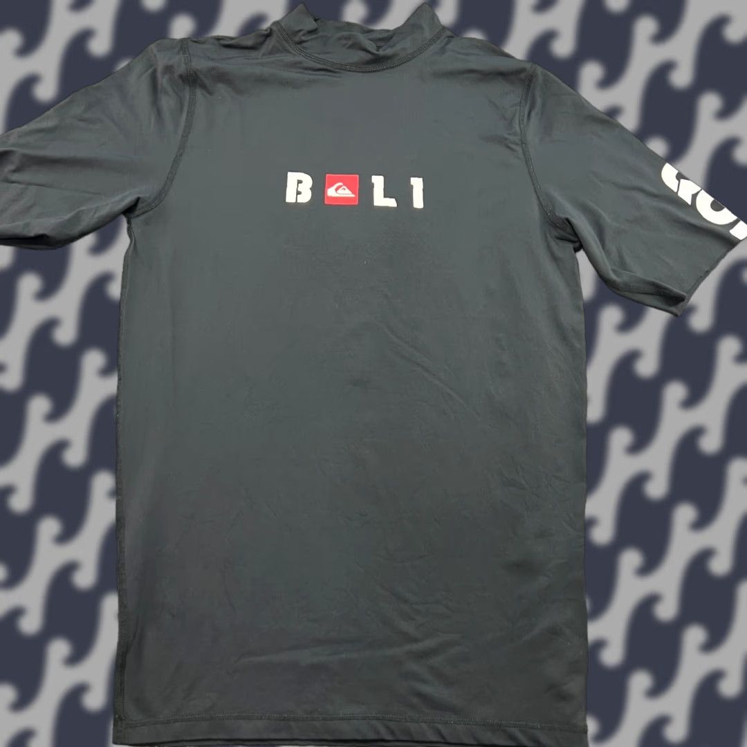 Quiksilver Quicksilver BALI Mens Compression Shirt XL Short Sleeves Quick Dry UVTech Shirt Size US XL / EU 56 / 4 - 1 Thumbnail