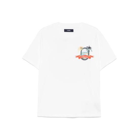 AMIRI Men T-Shirts AMJYTE1217 IVORY WHITE