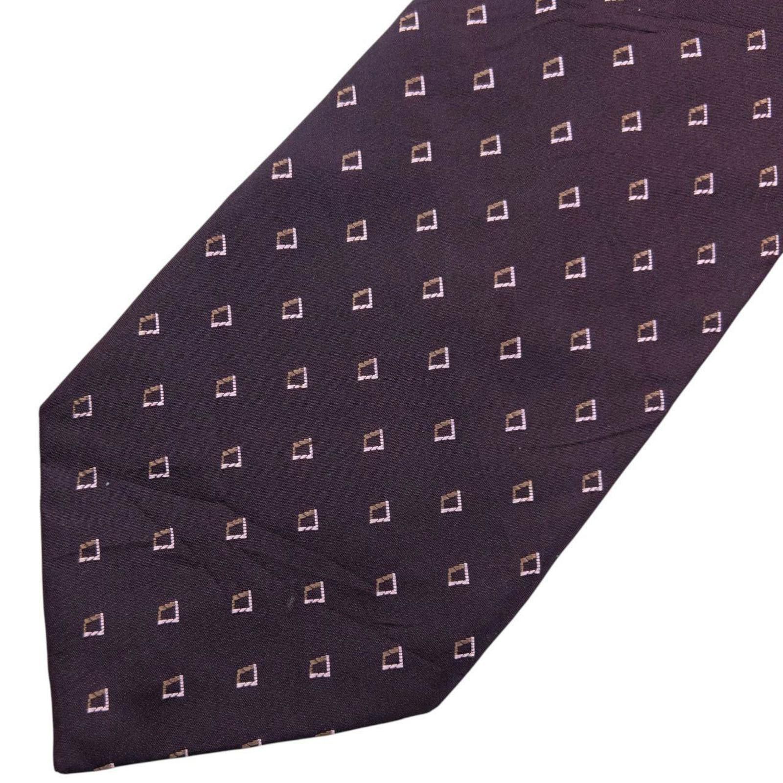 Issey Miyake Vintage 90s Issey Miyake Pattern Silk Tie Size ONE SIZE - 5 Thumbnail