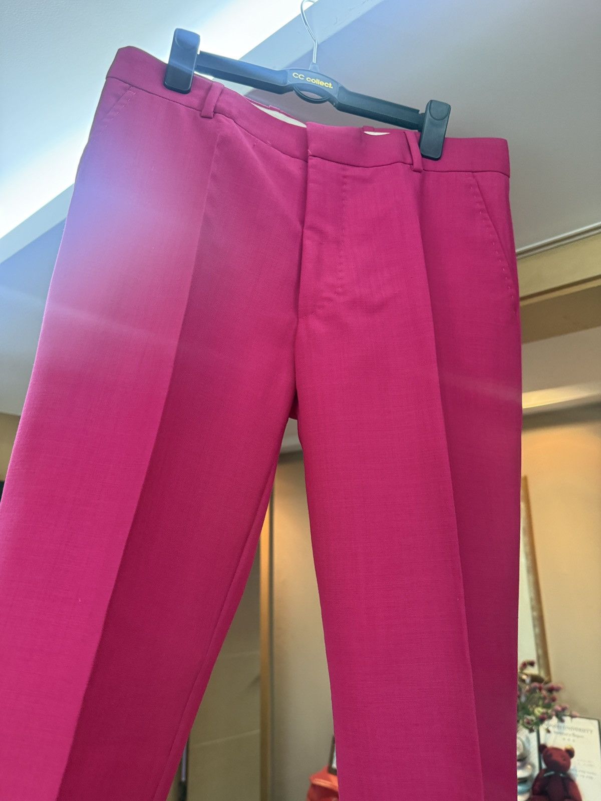 Alexander McQueen Alexander Mcqueen Cigarette Trousers Pink Size US 30 / EU 46 - 3 Thumbnail