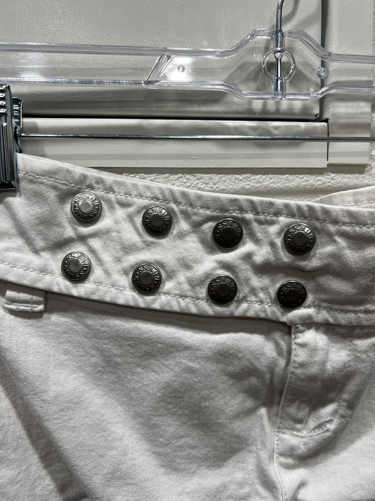 Other Guess Vintage Mini Zip Skirt Size 32" / US 10 / IT 46 - 4 Thumbnail