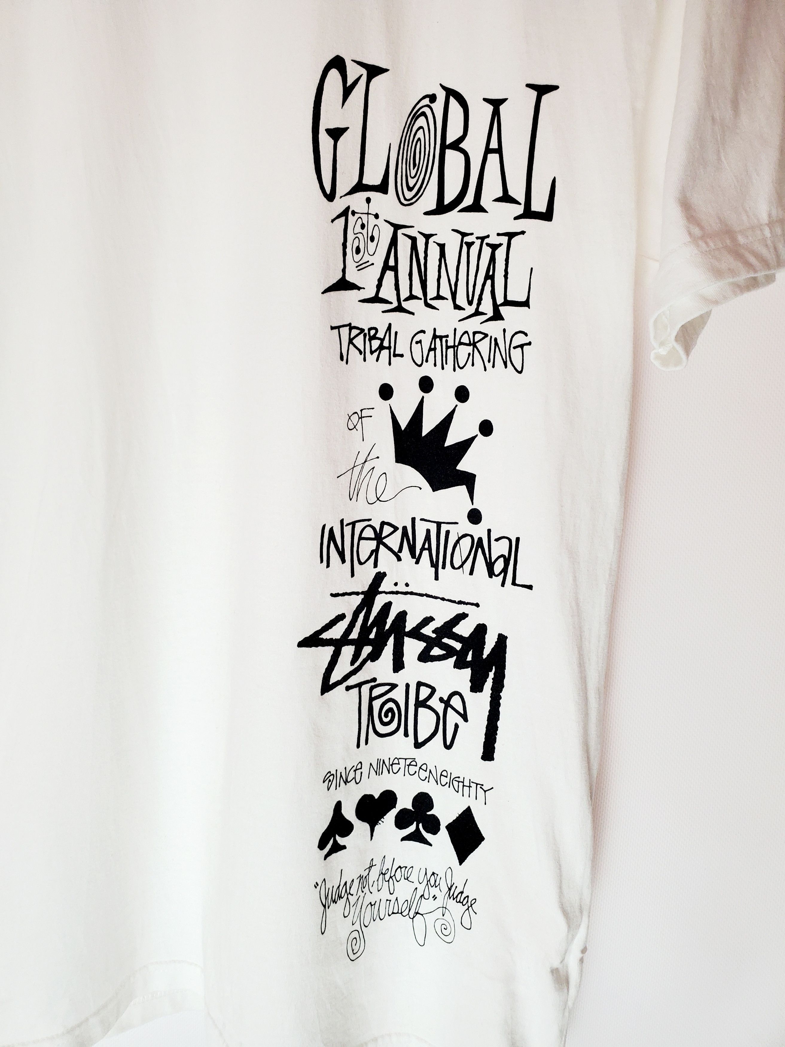 Stussy × Vintage Stussy International World Tribe Gathering Shirt size M Size US M / EU 48-50 / 2 - 2 Thumbnail