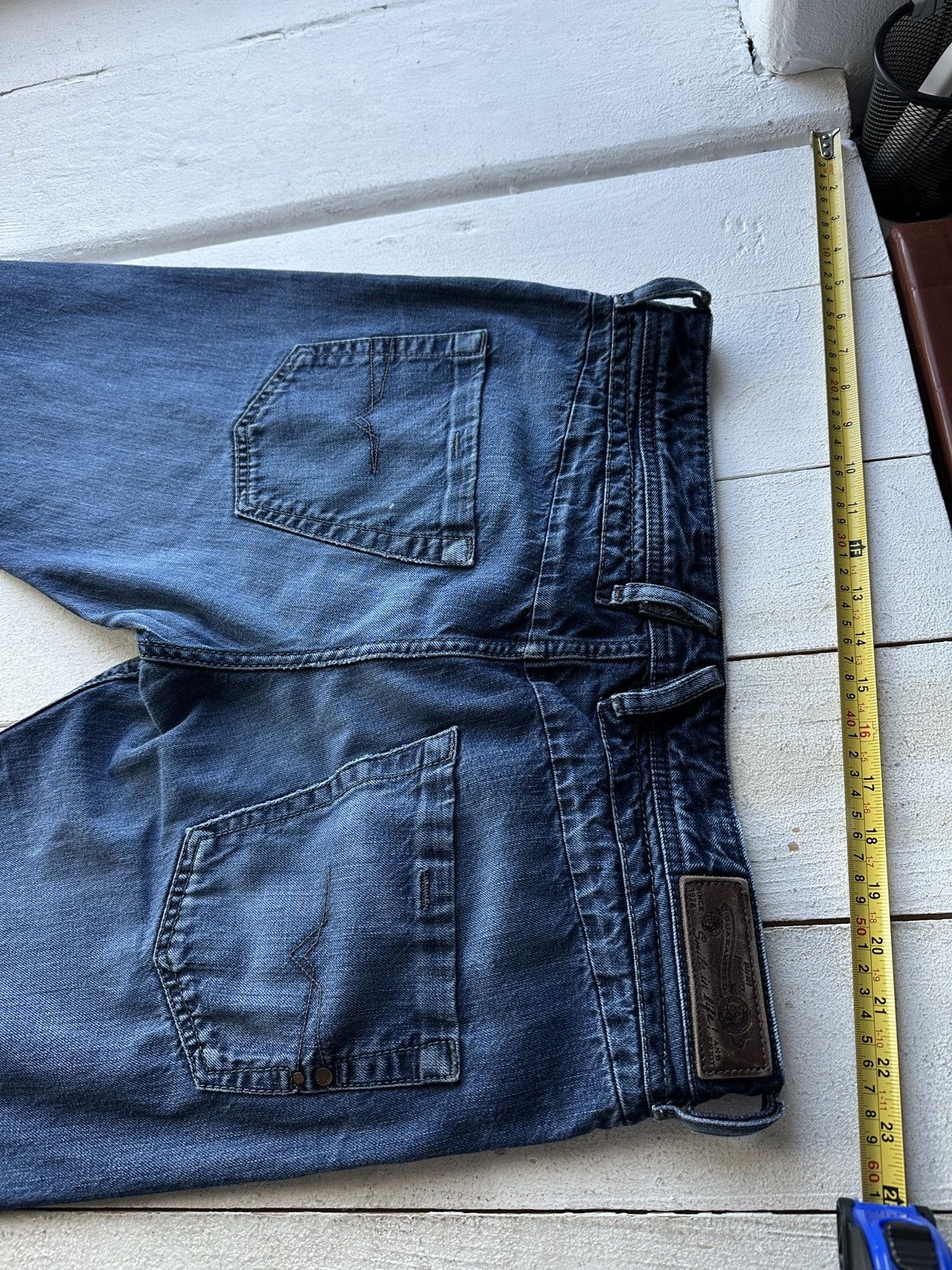 Diesel 🚨 RARE DIESEL MEN DENIM JEANS AVANT GARDE IFSIXWASNINE Y2K Size US 34 / EU 50 - 11 Thumbnail