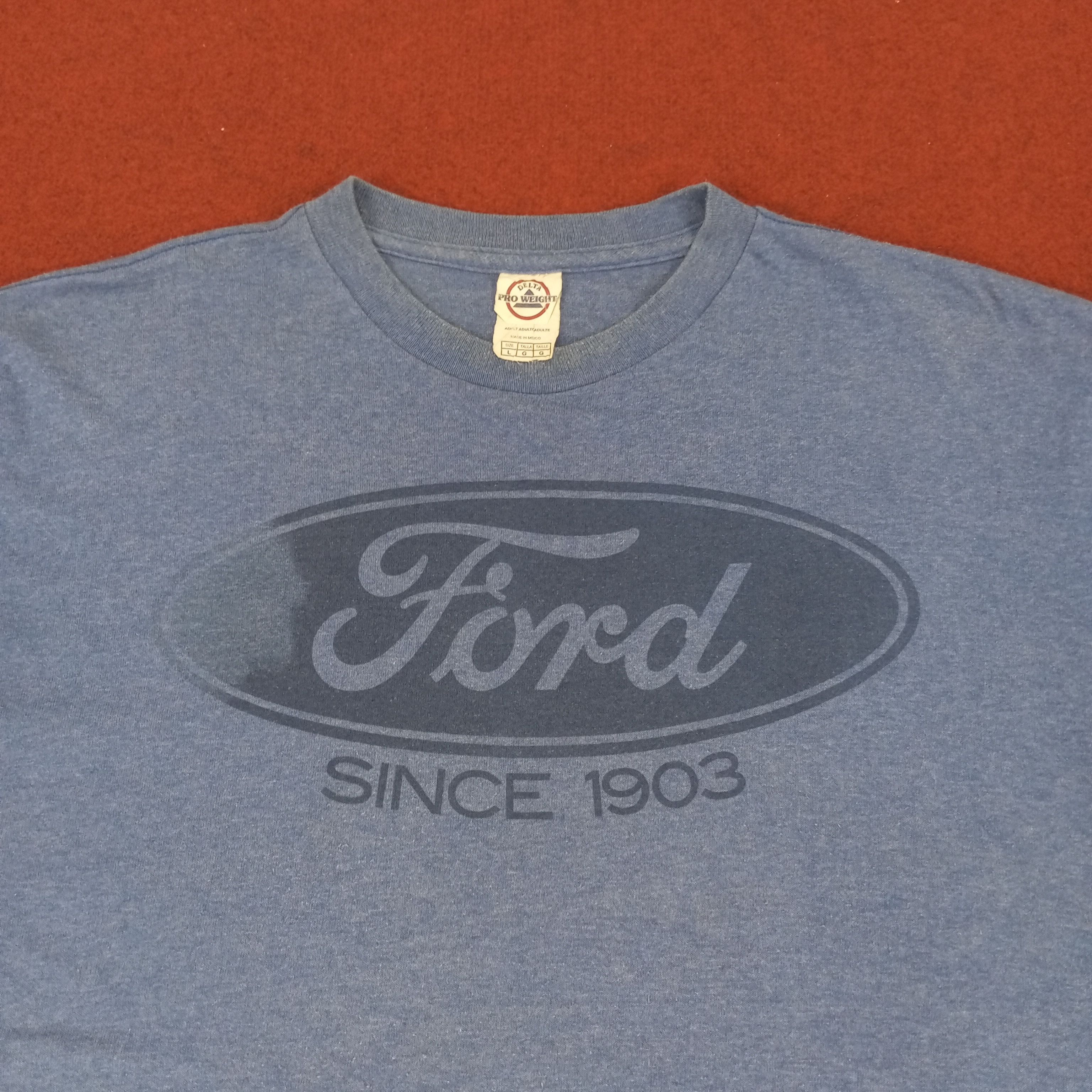 Ford Ford Since 1903 Motorsports Center Logo Design Tshirt Size US L / EU 52-54 / 3 - 2 Thumbnail