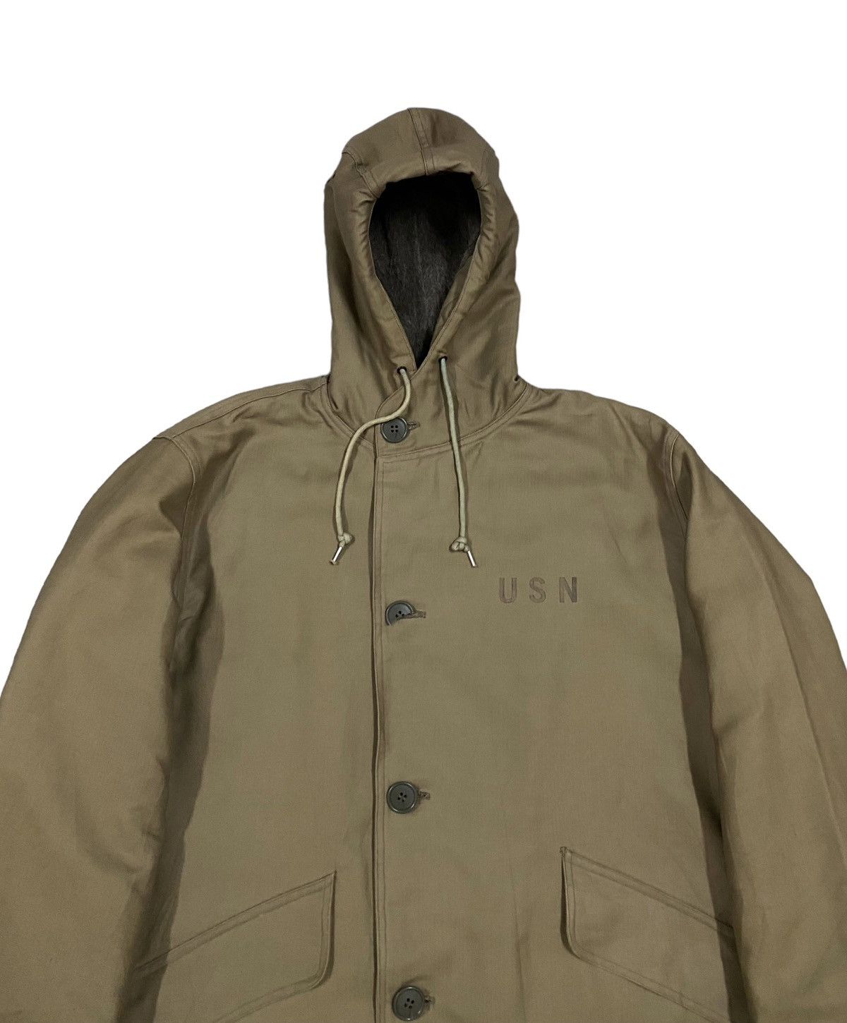 Buzz Rickson's Vtg🔥40’s Us Navy N1 Alpaca Deck Jacket Military Size US M / EU 48-50 / 2 - 7 Thumbnail