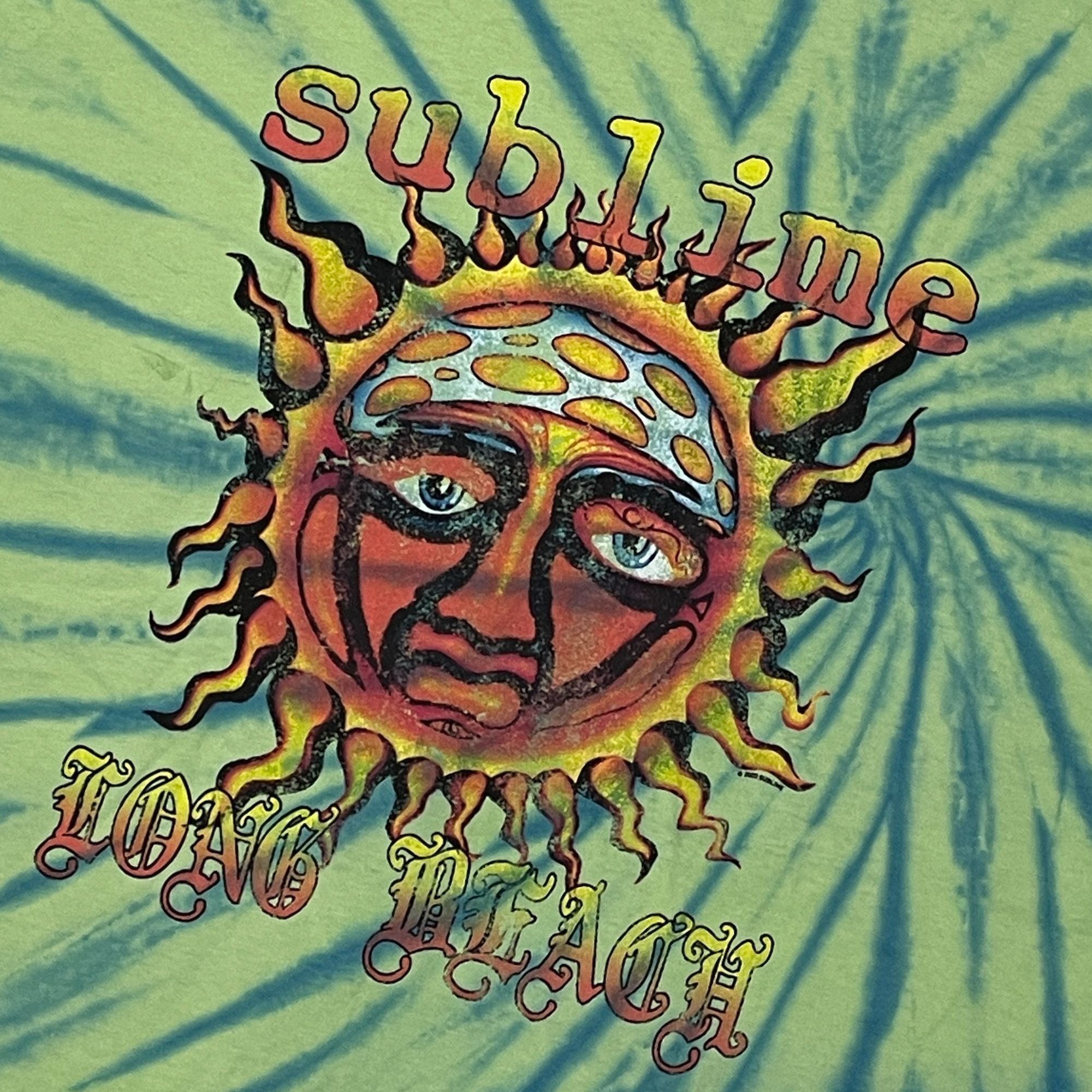 Sublime Sublime Long Beach Rock Tie-dye T-shirt, size 3XL Size US XXL / EU 58 / 5 - 4 Thumbnail