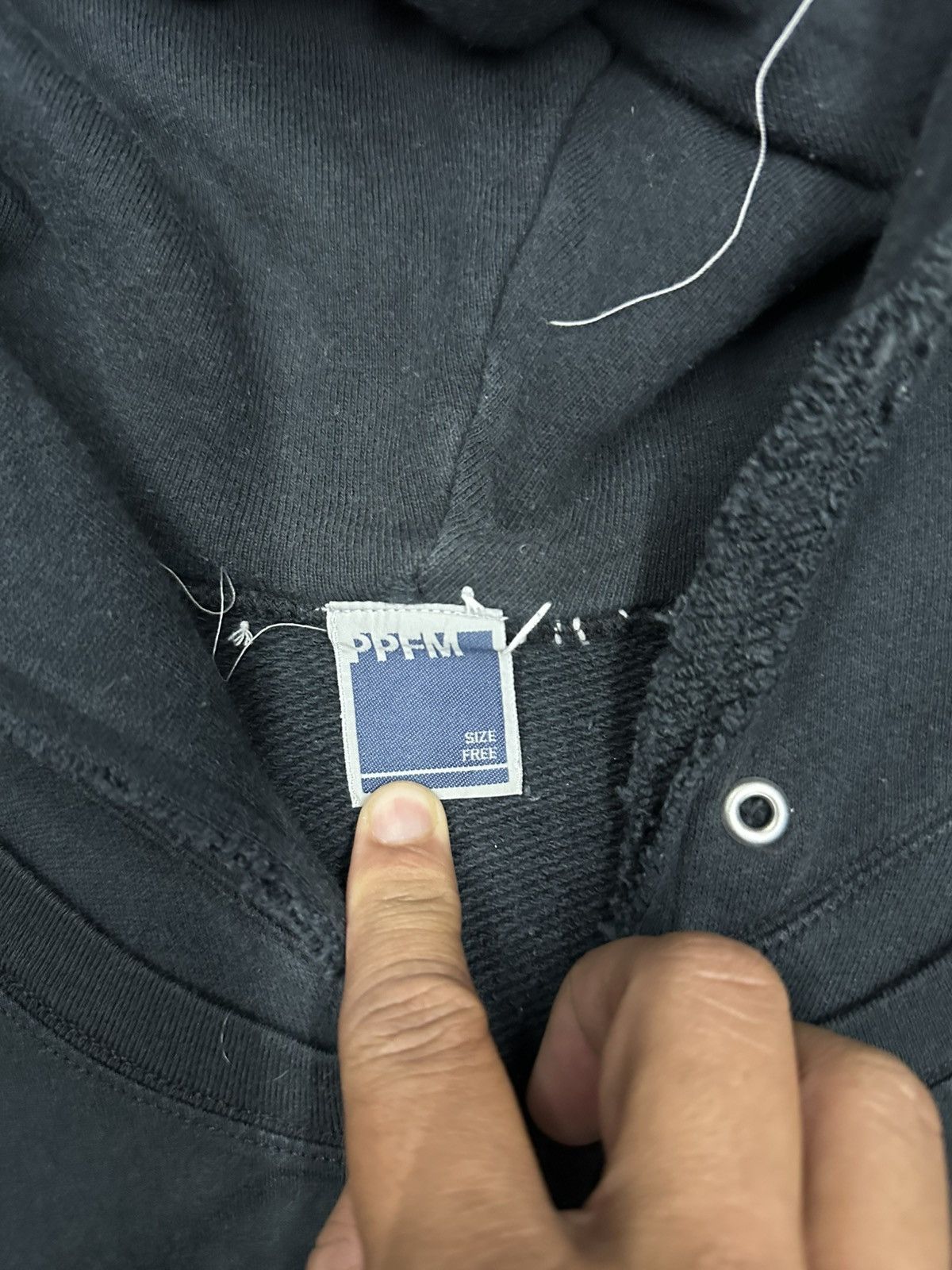 PPFM VTG Reconstruct PPFM Distress Punk Balenciaga Hoodies Size US L / EU 52-54 / 3 - 7 Thumbnail