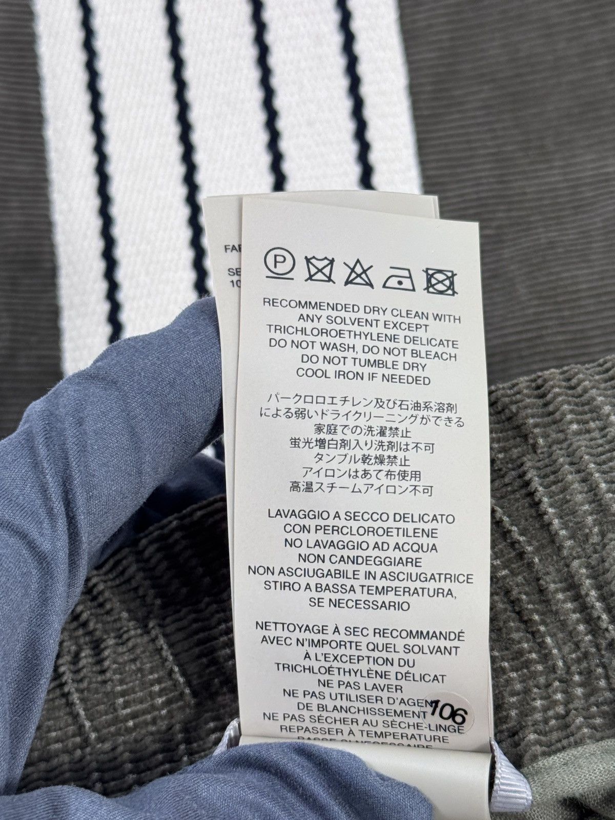 Fear of God STRAIGHT LEG CORDUROY TRACK PANTS Size US 29 - 8 Thumbnail