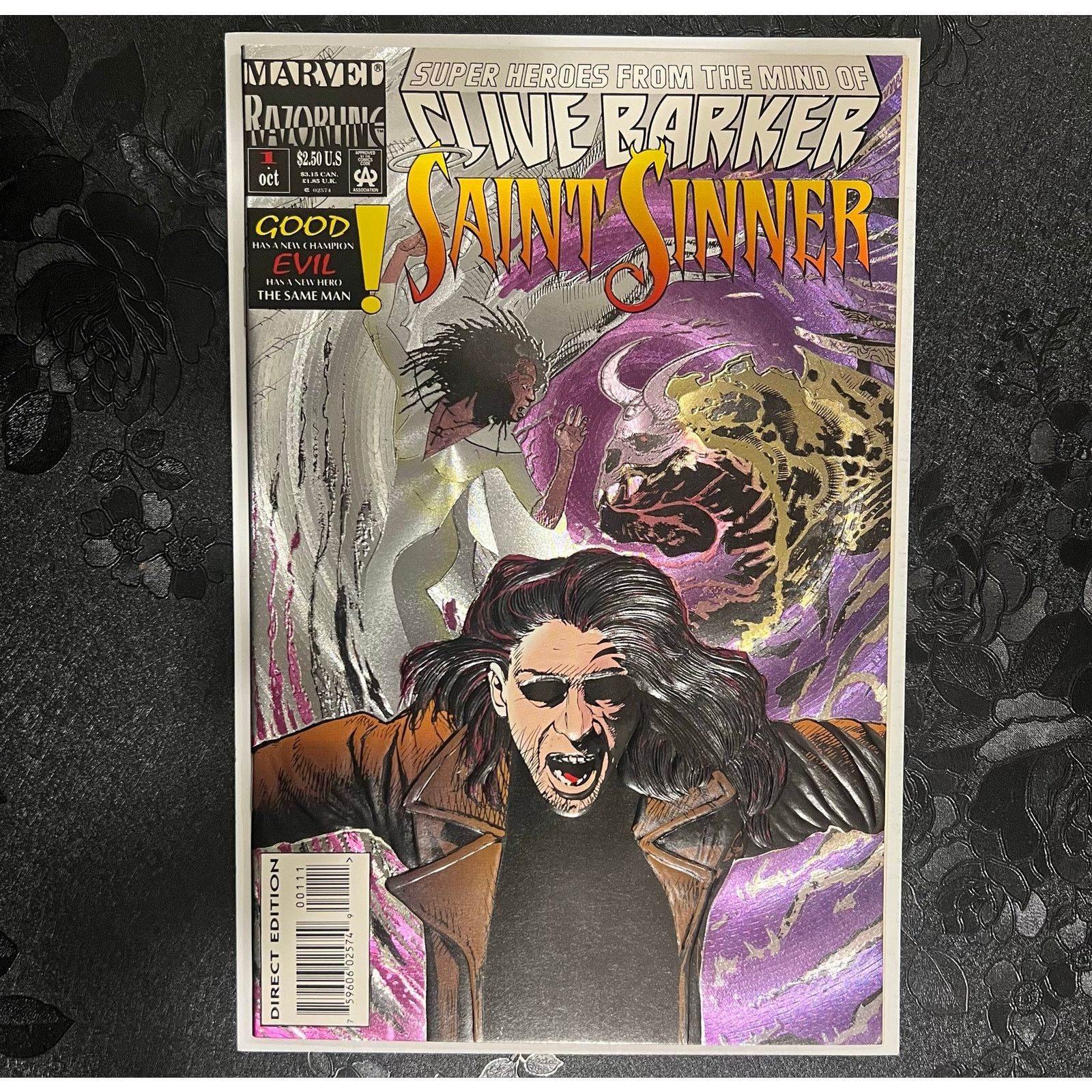 Marvel Comics Clive Barker Saint Sinner # 1 1993 Marvel Razorline Comics Size ONE SIZE - 1 Thumbnail