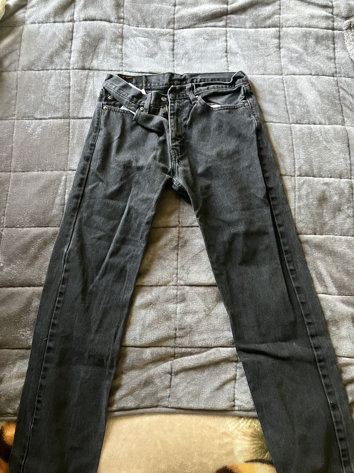 Levi's Black Denim Levi Jeans Size US 32 / EU 48 - 1 Thumbnail