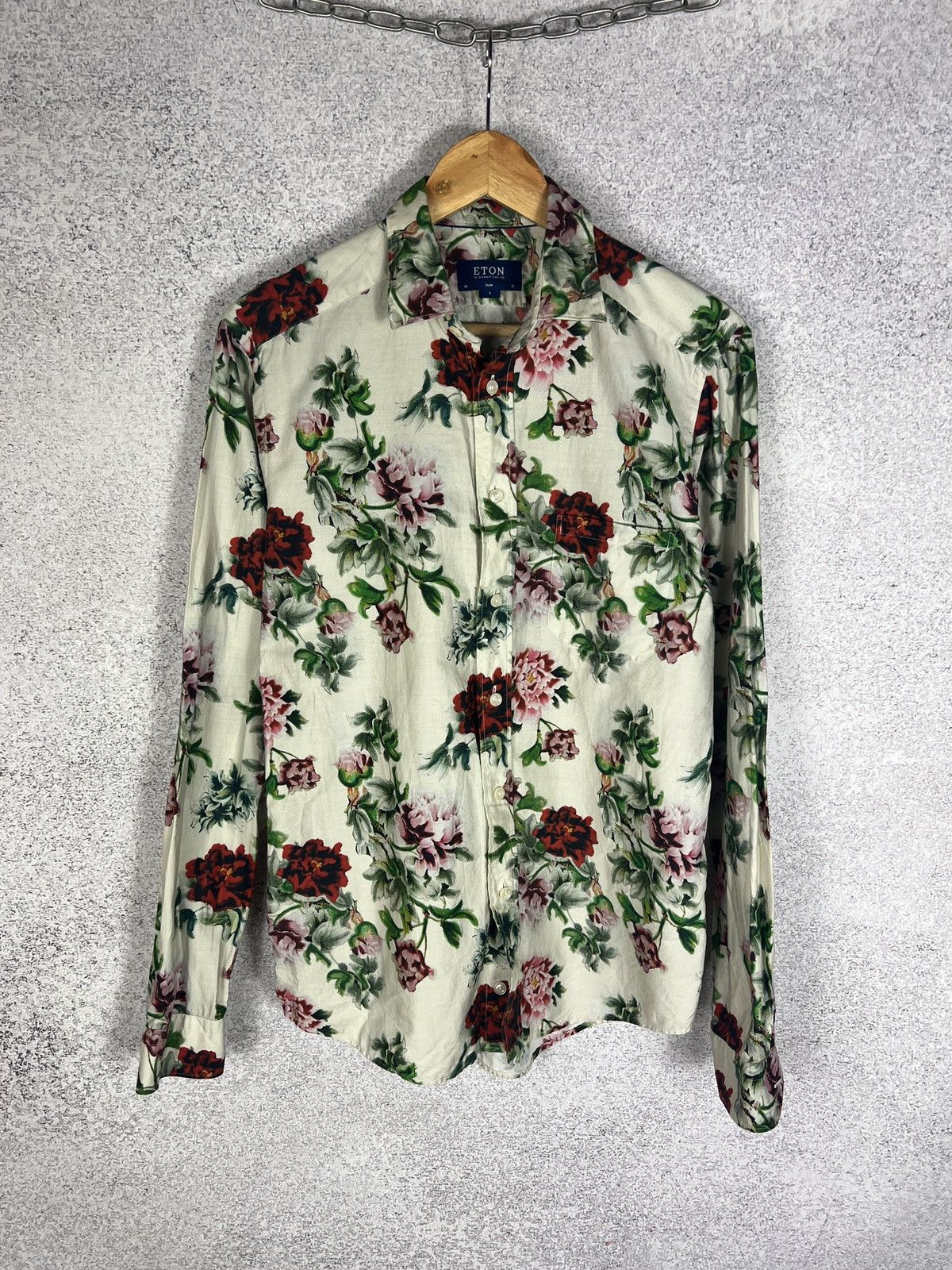 Eton Eton Floral Sumo Shirt Size US S / EU 44-46 / 1 - 3 Thumbnail