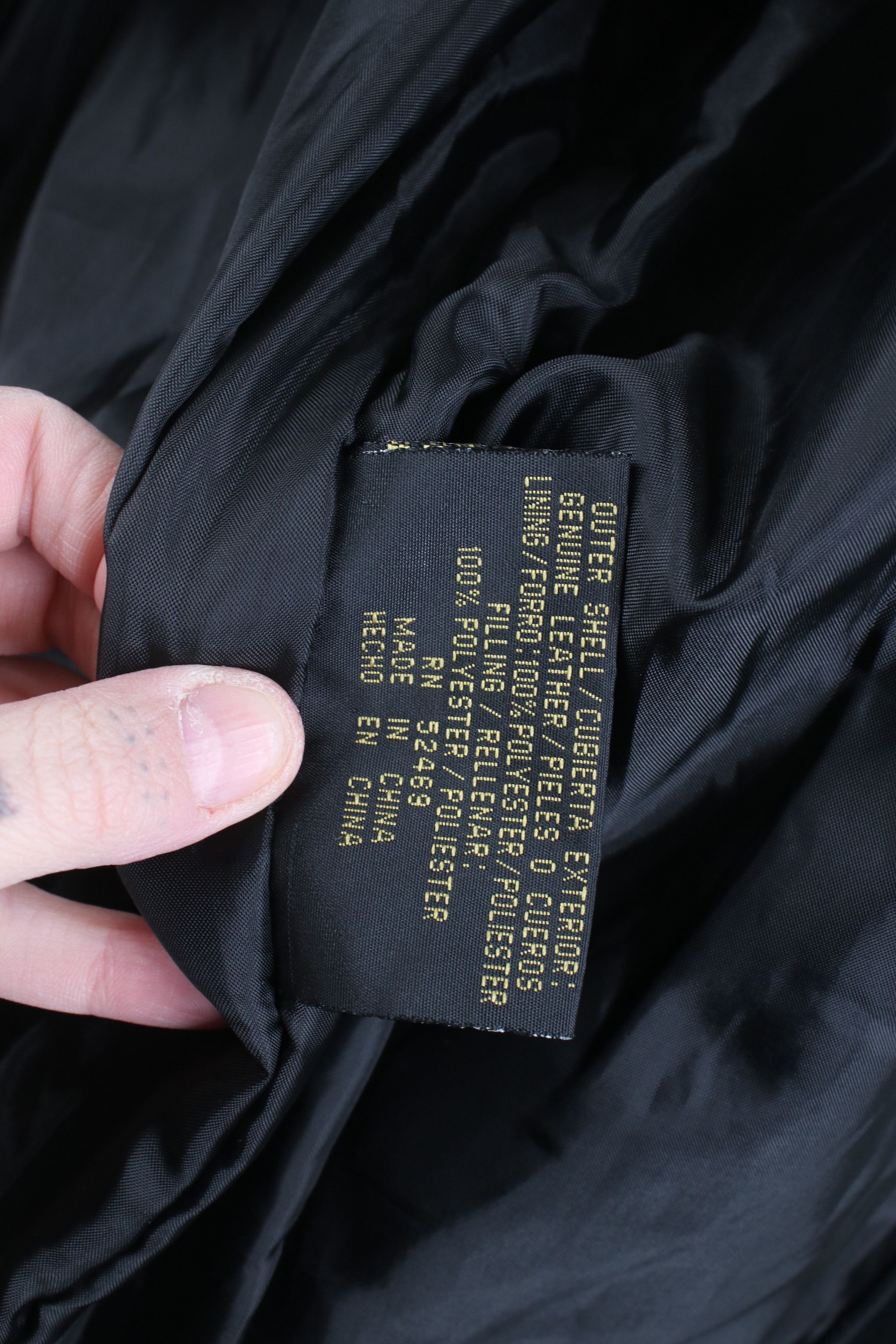 Vintage Vintage 90s Streetwear Suede Leather Double Breasted Jacket Size L / US 10 / IT 46 - 11 Thumbnail