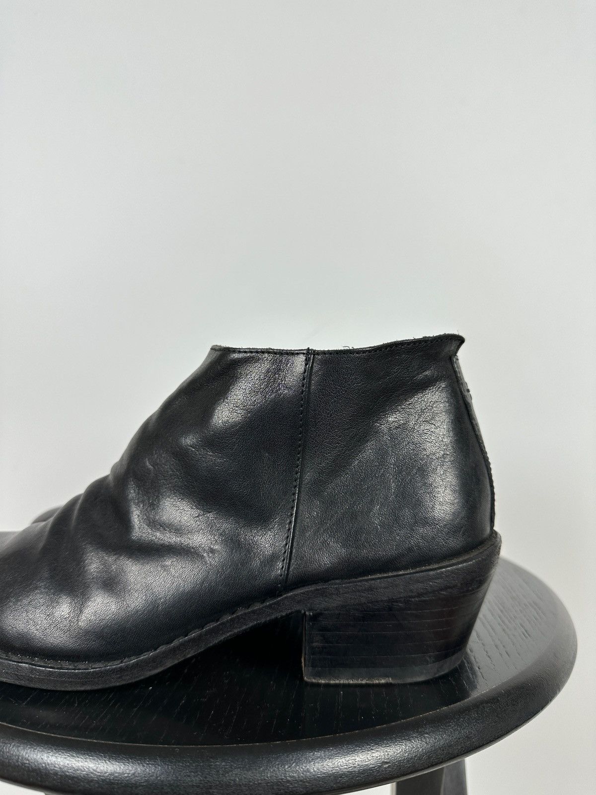 Fiorentini + Baker Fiorentini + Baker Black Leather Zip Ankle Boots Size US 8 / IT 38 - 11 Thumbnail
