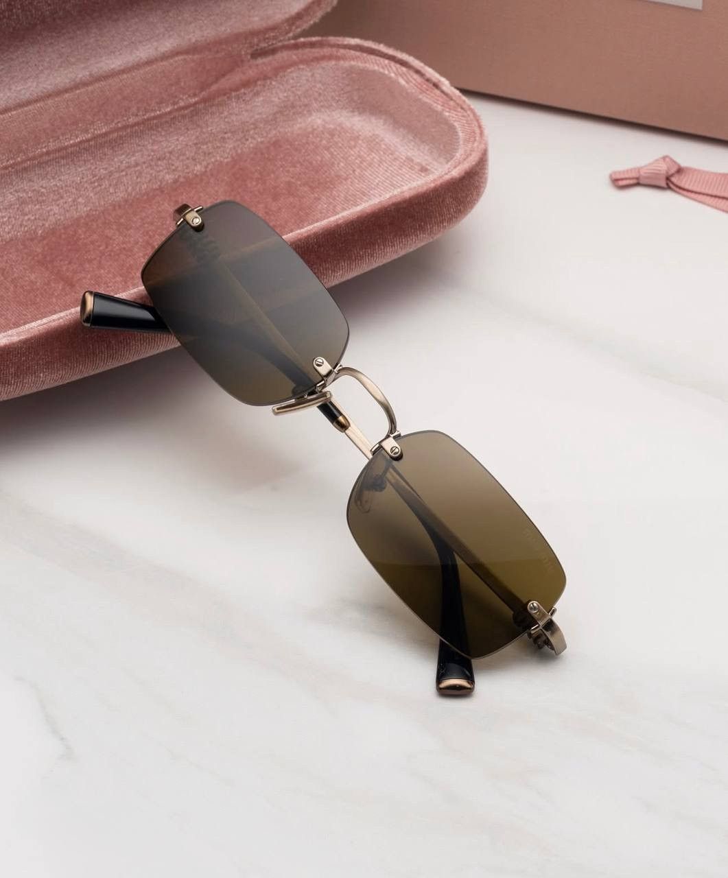 Miu Miu NEW Miu Miu sunglasses MU B50S 26C09Z Size ONE SIZE - 5 Thumbnail