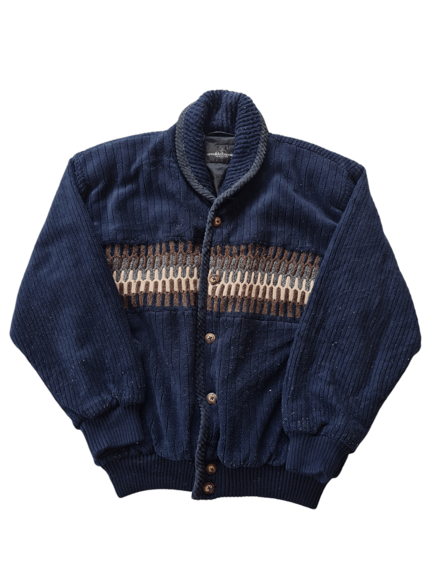 Vintage Vintage Arnaldo Bassini Cardigan Knitwear Size US L / EU 52-54 / 3 - 1 Thumbnail