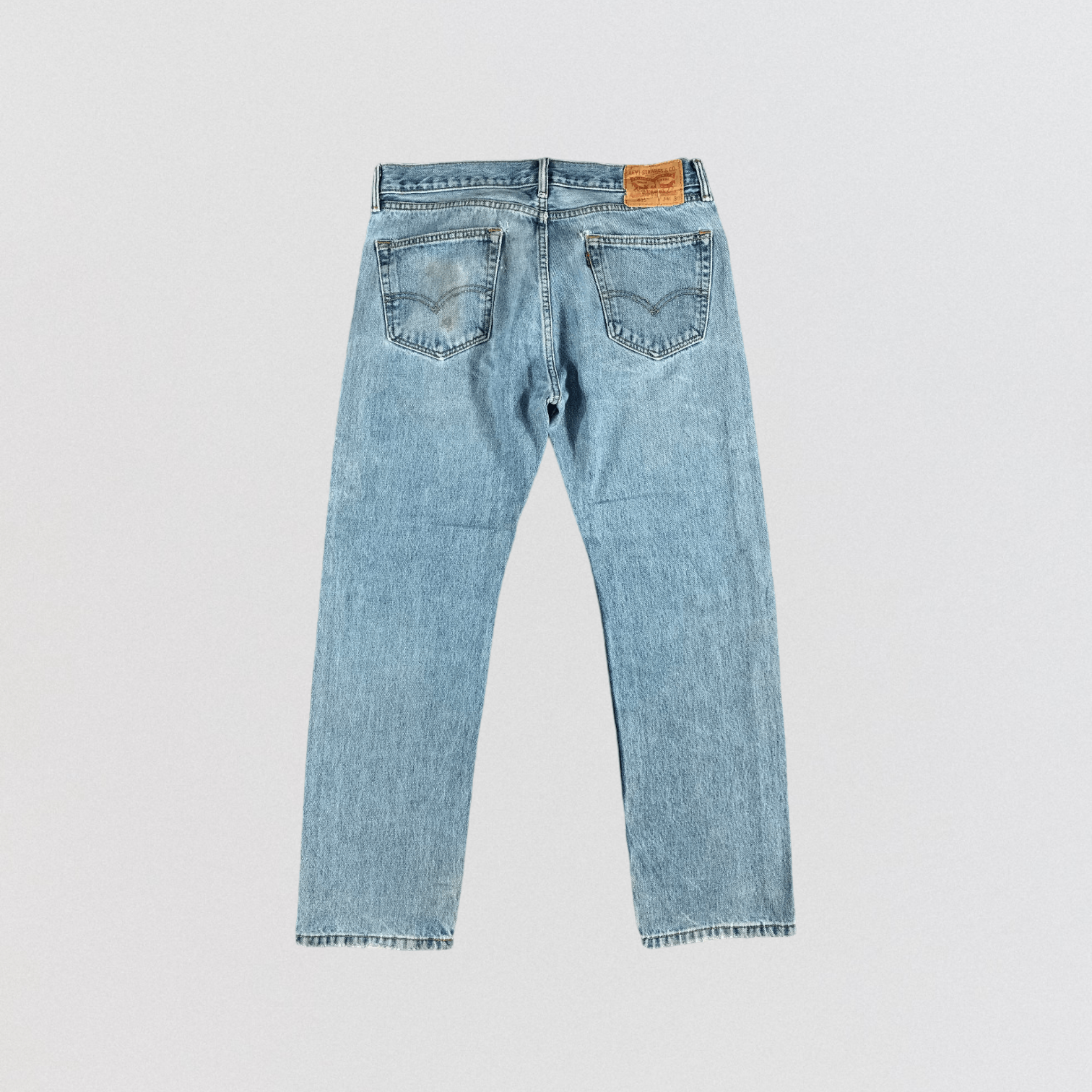 Levi's × Vintage Vintage Light Wash Levis 505 Jeans-JM2562 Size US 35 - 2 Thumbnail