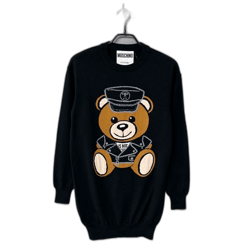 Moschino Moschino Teddy Bear Sweater Size XXS / US 00 / IT 34 - 1 Thumbnail