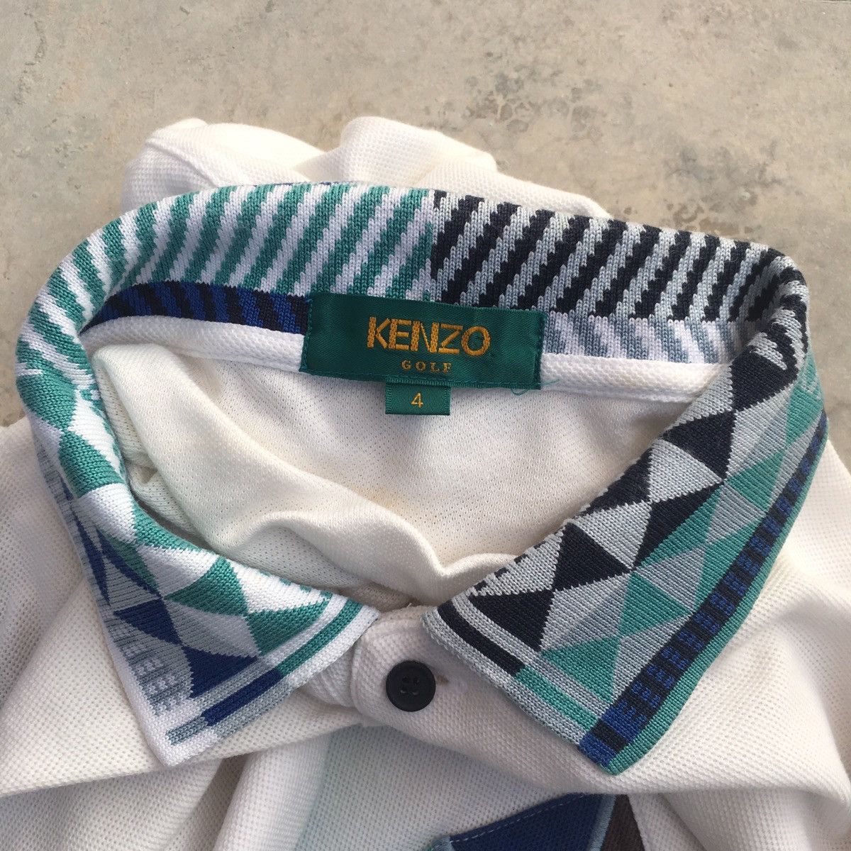 Japanese Brand × Kenzo Vintage KENZO GOLF Polo Shirt Size US L / EU 52-54 / 3 - 9 Thumbnail