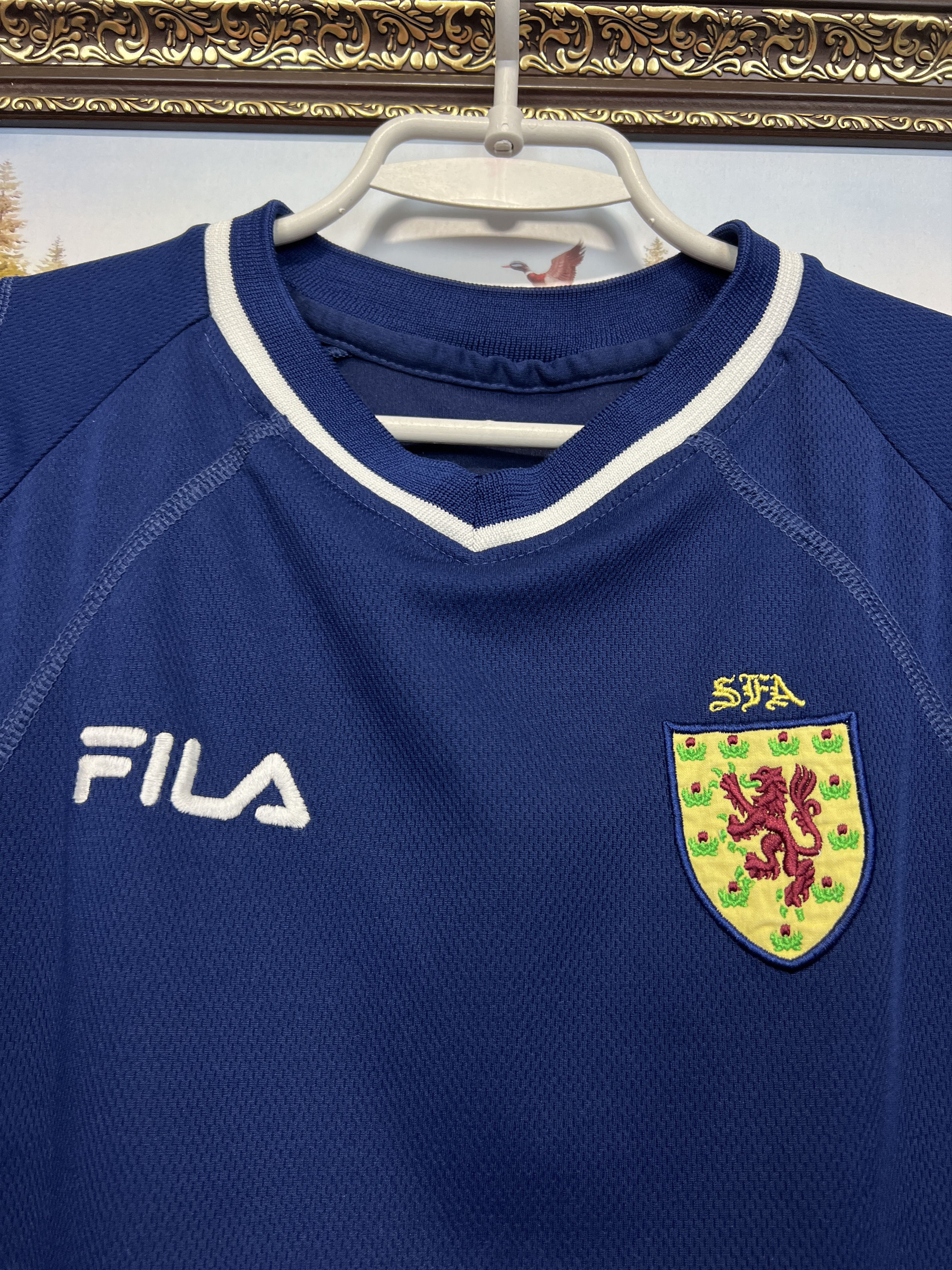 Fila Scotland Home football shirt Soccer Jersey National Team Size US L / EU 52-54 / 3 - 3 Thumbnail