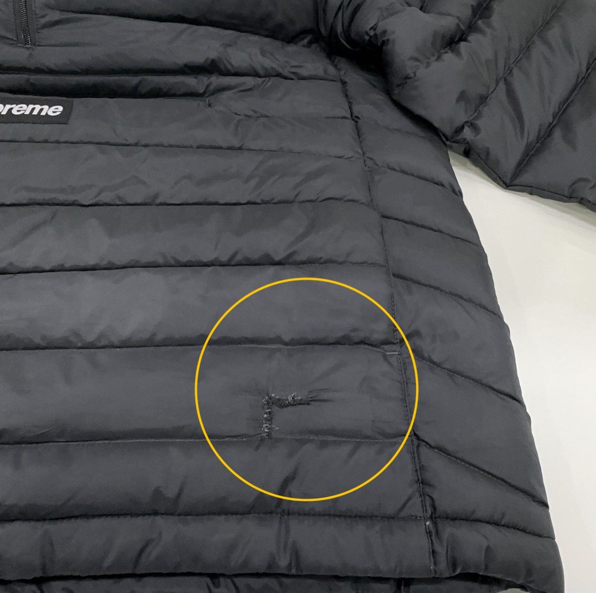 Supreme Supreme FW25 Micro Down Half Zip Hooded Pullover. Size US XL / EU 56 / 4 - 3 Thumbnail