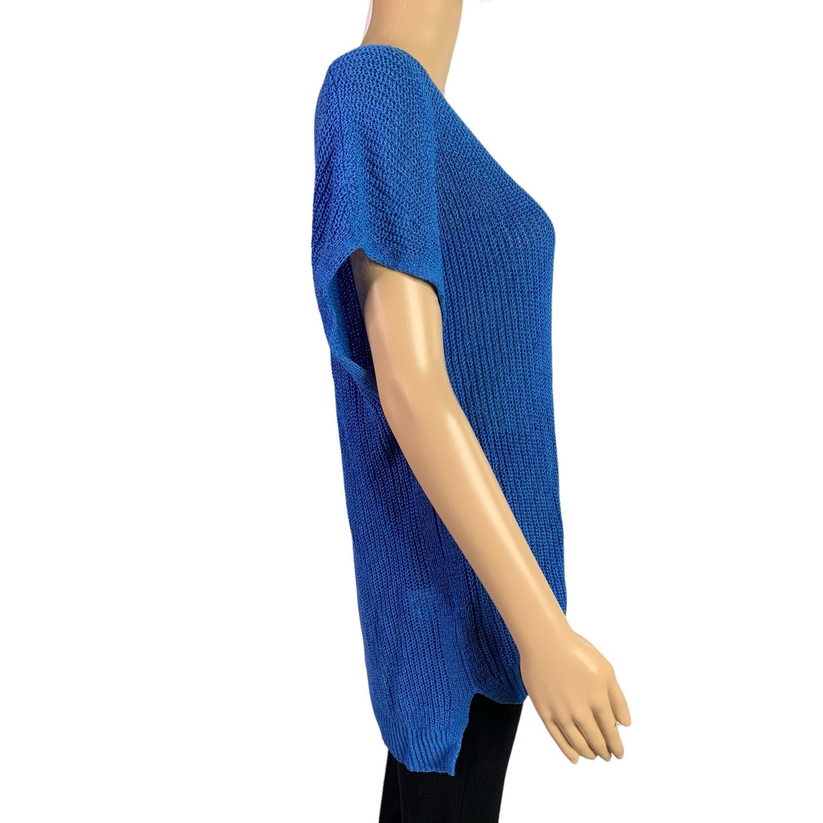 Tommy Bahama Tommy Bahama Women's Size Large Knit Sweater Top Linen Blend Size L / US 10 / IT 46 - 9 Thumbnail
