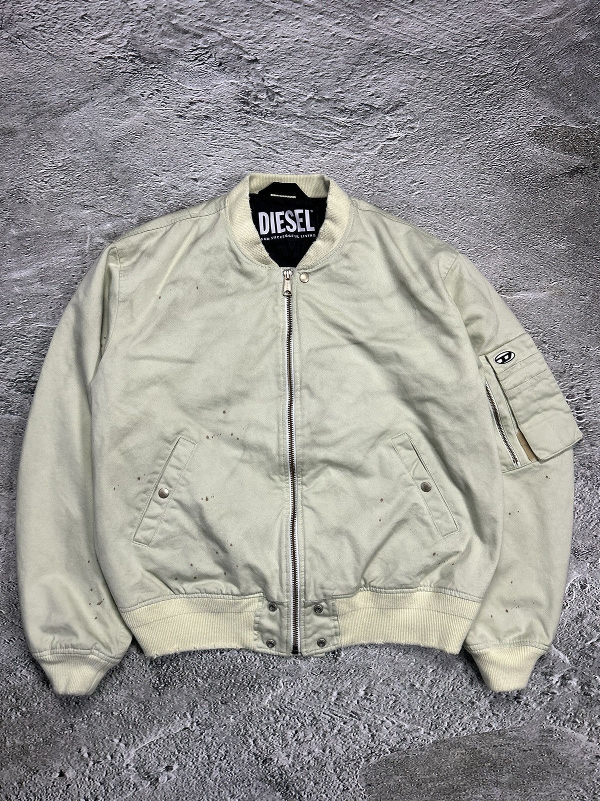 Diesel Diesel bomber jacket nylon avantgarde J-Blake-One Size US XXL / EU 58 / 5 - 1 Thumbnail