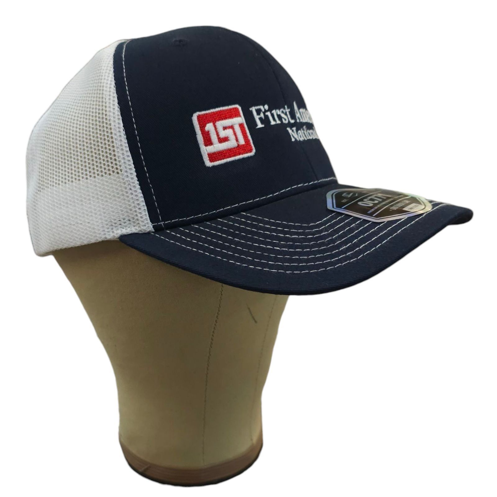 Other First American National Bank Mesh Snapback Cap Trucker Hat Size ONE SIZE - 3 Thumbnail