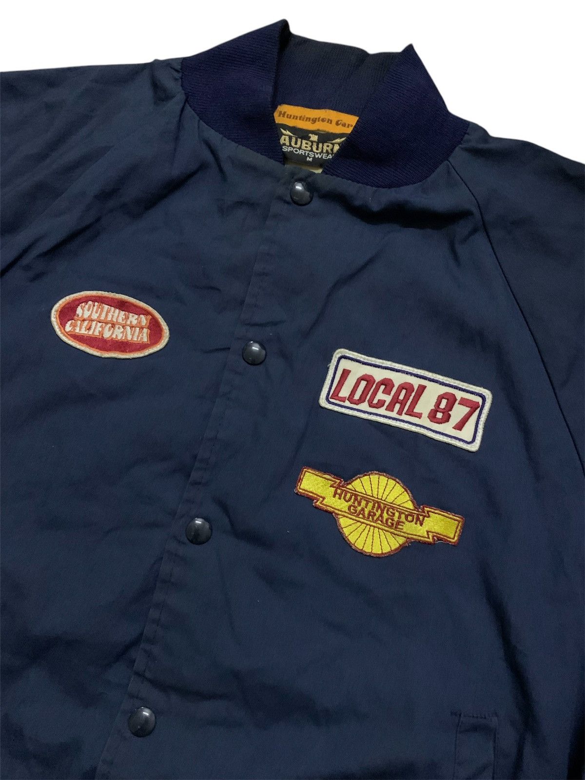 Auburn Sportswear × Huntington × Vintage Vintage Huntington Garage Aurburn Sportwear Jacket Size US M / EU 48-50 / 2 - 5 Thumbnail